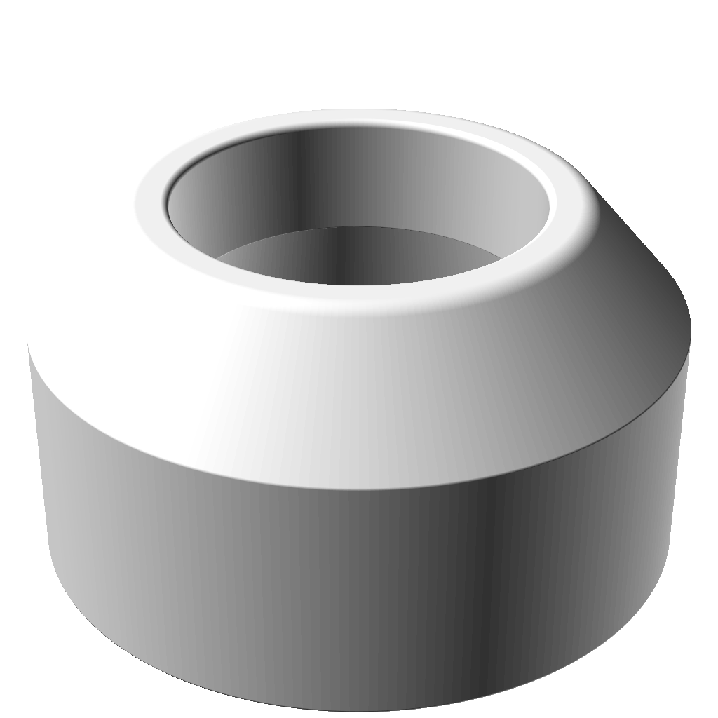 1.5" Schedule 40 PVC Didgeridoo Mouthpiece - White