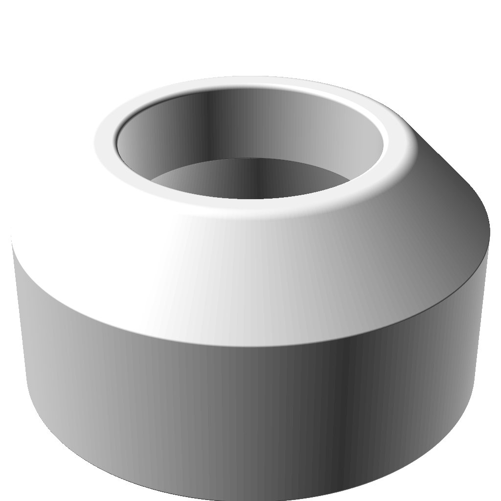 50mm PVC Pipe Didgeridoo Mouthpiece - White