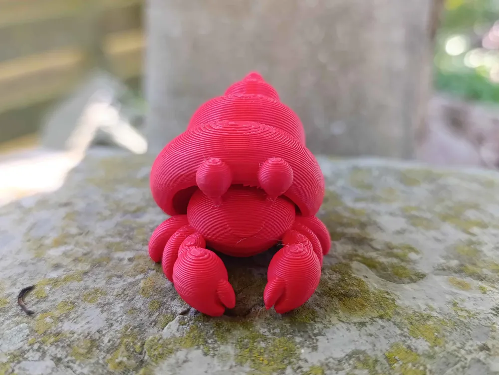 Cute Crab Keychain