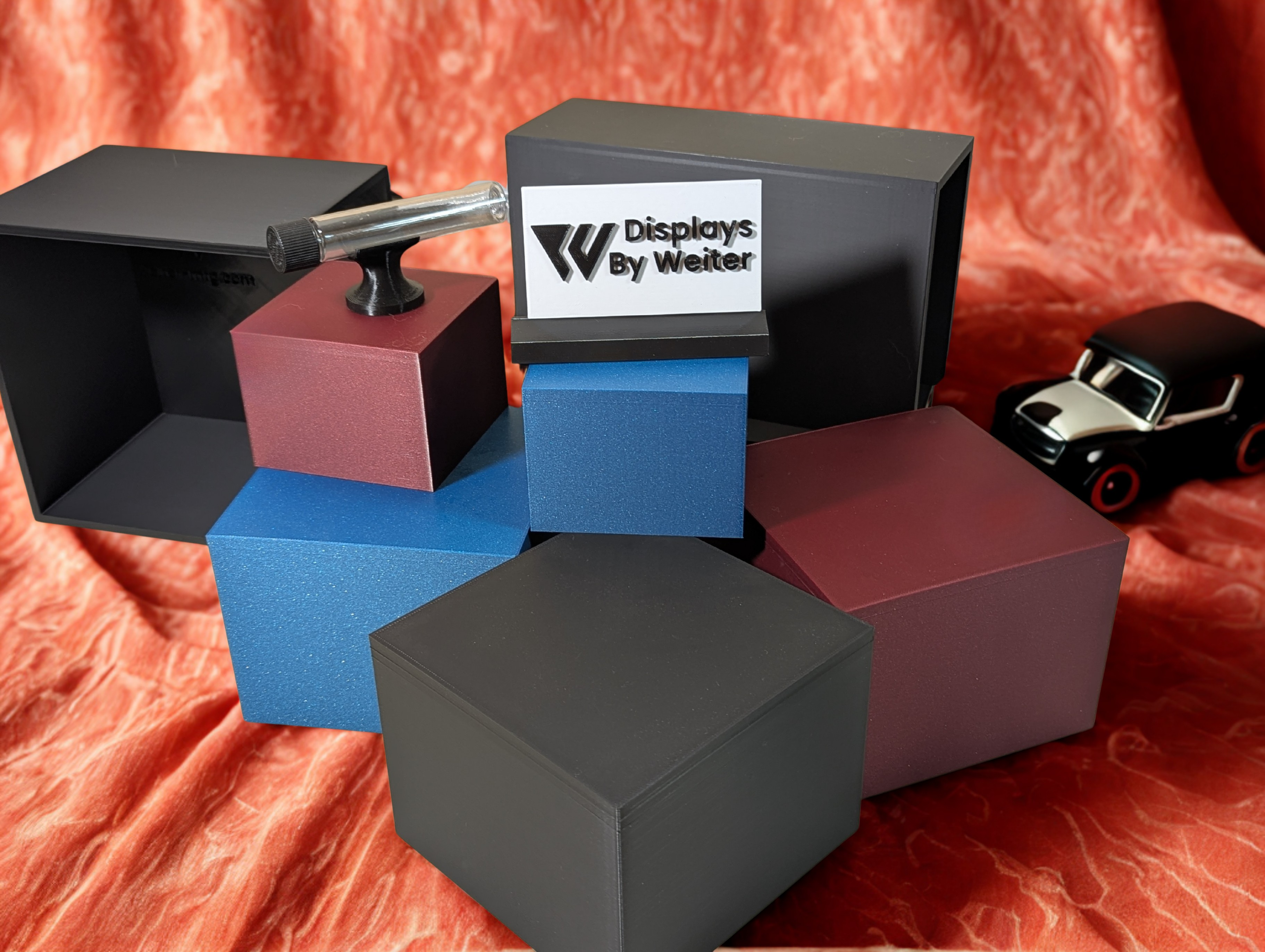 Square Display Riser Bundle - 4", 6", 8" Bundle