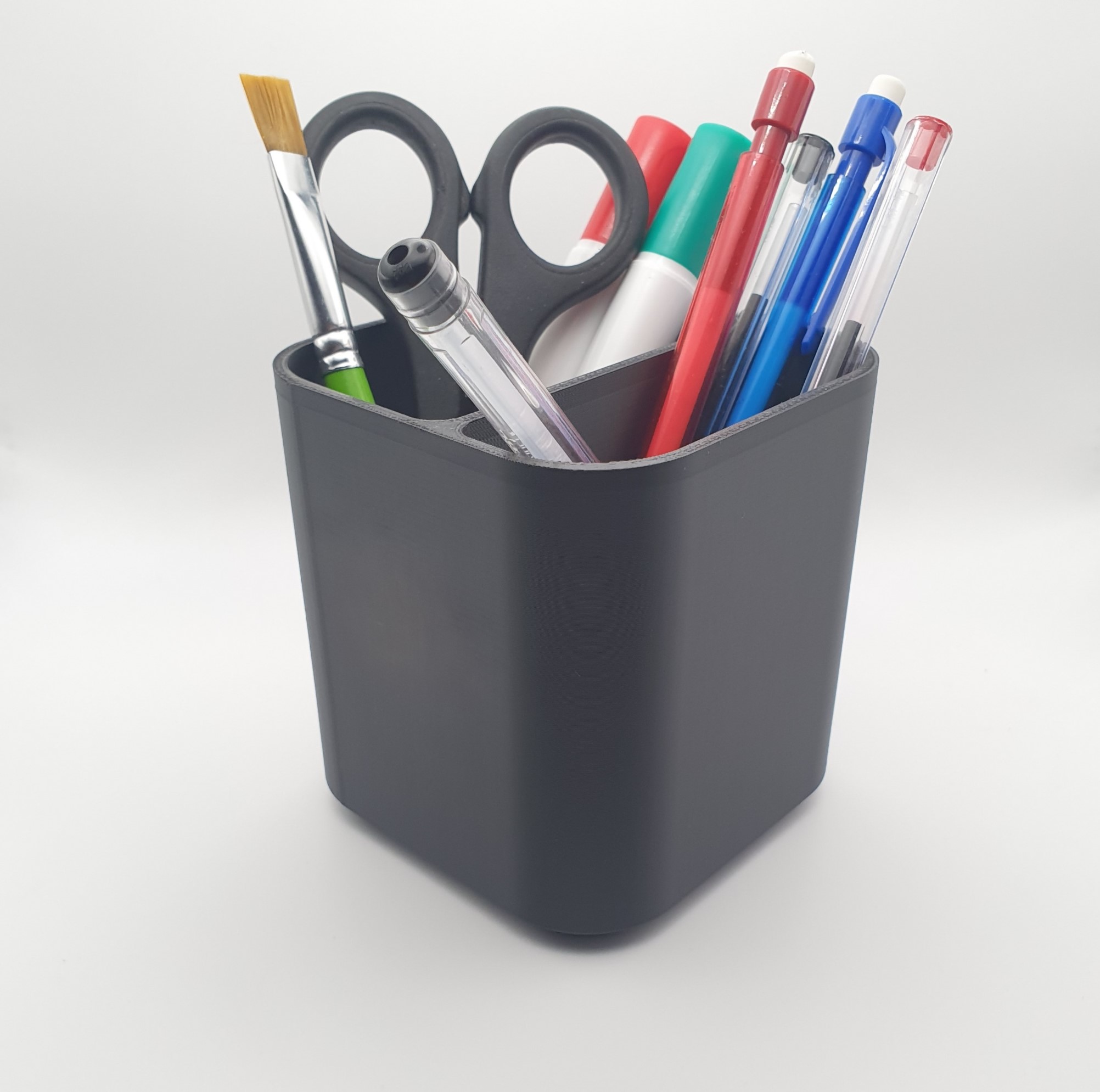Simple 2-Section Desk Organizer