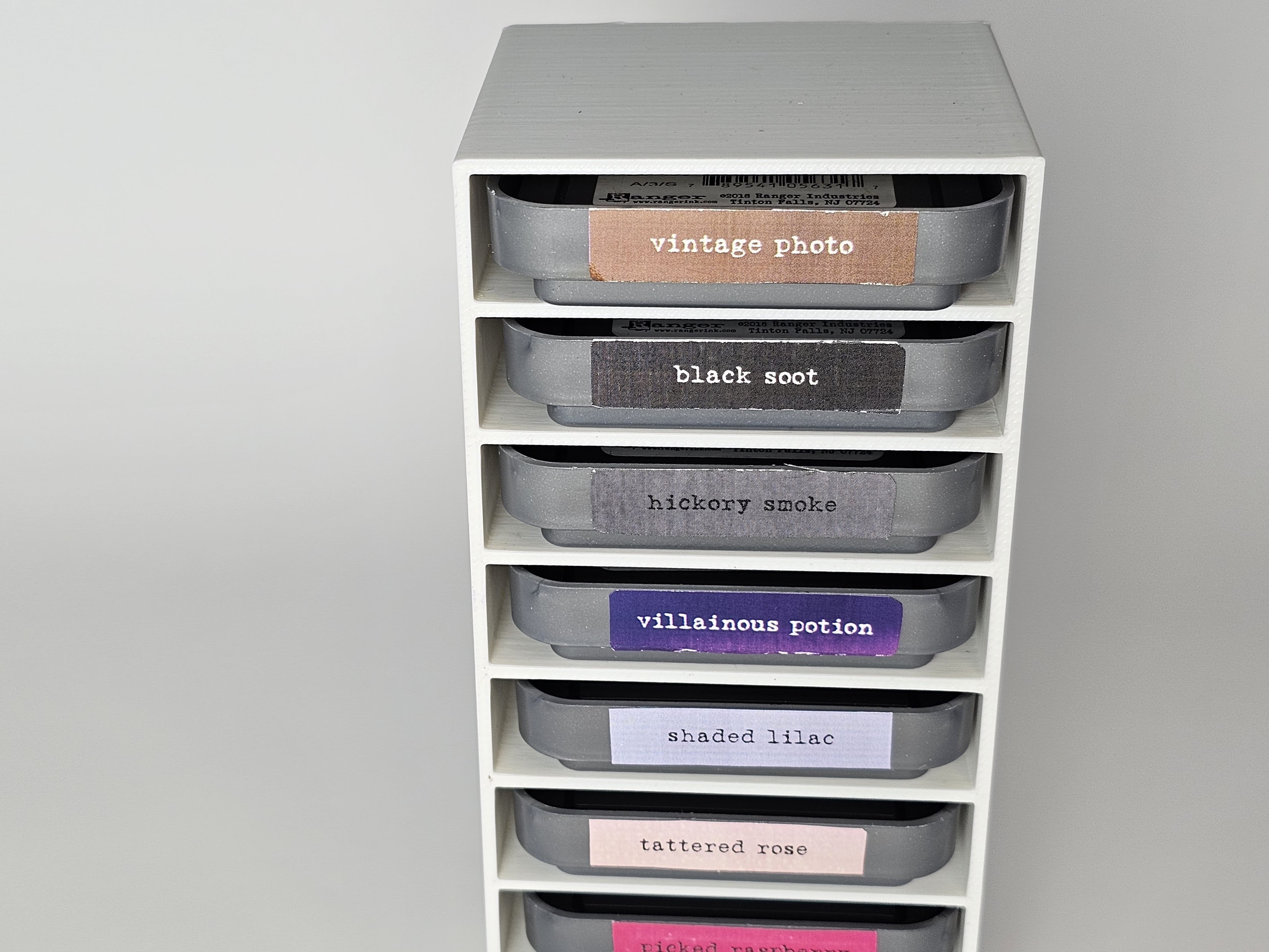 Distress Ink Pad Holder / Crafting Organizer