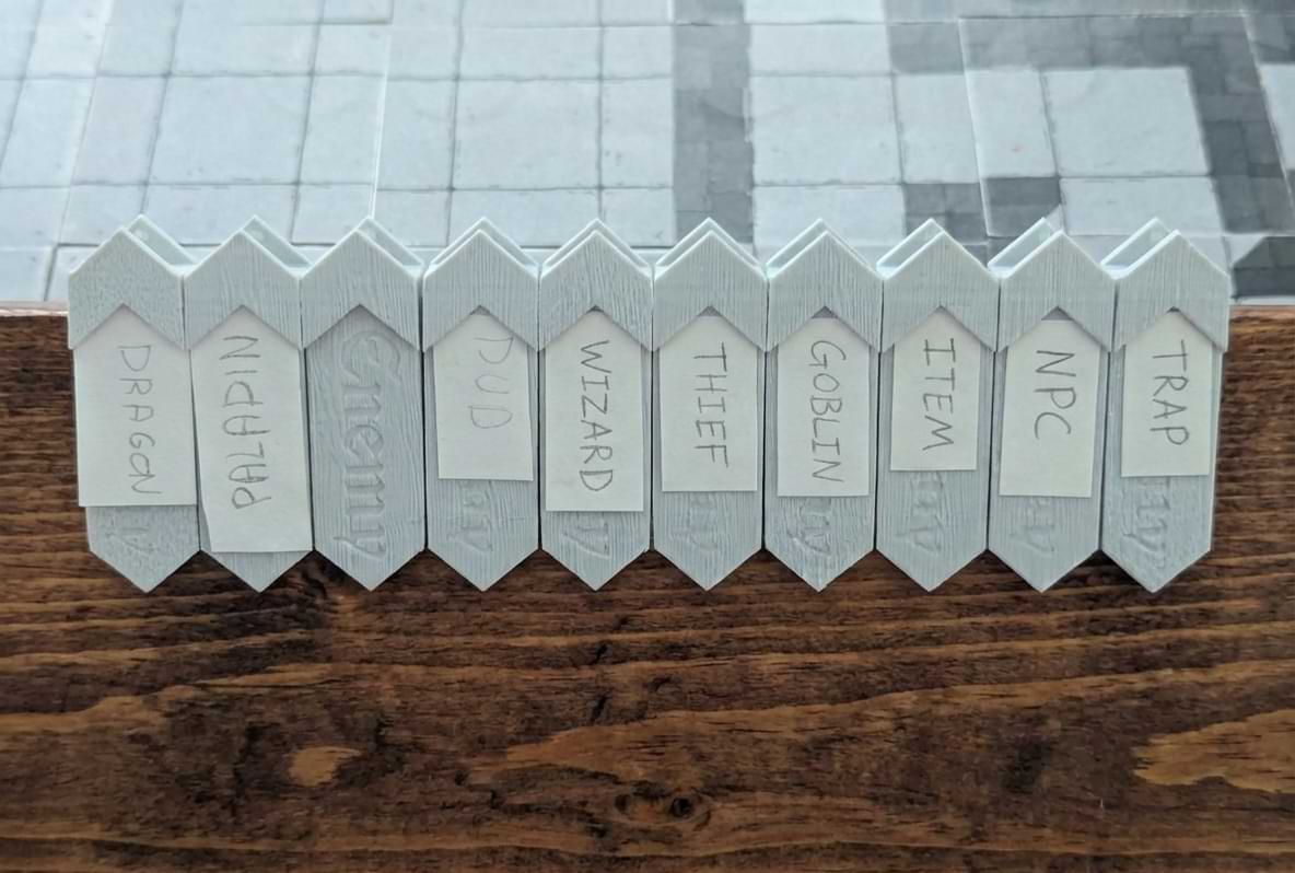 DM Screen Initiative Trackers (10-Pack)