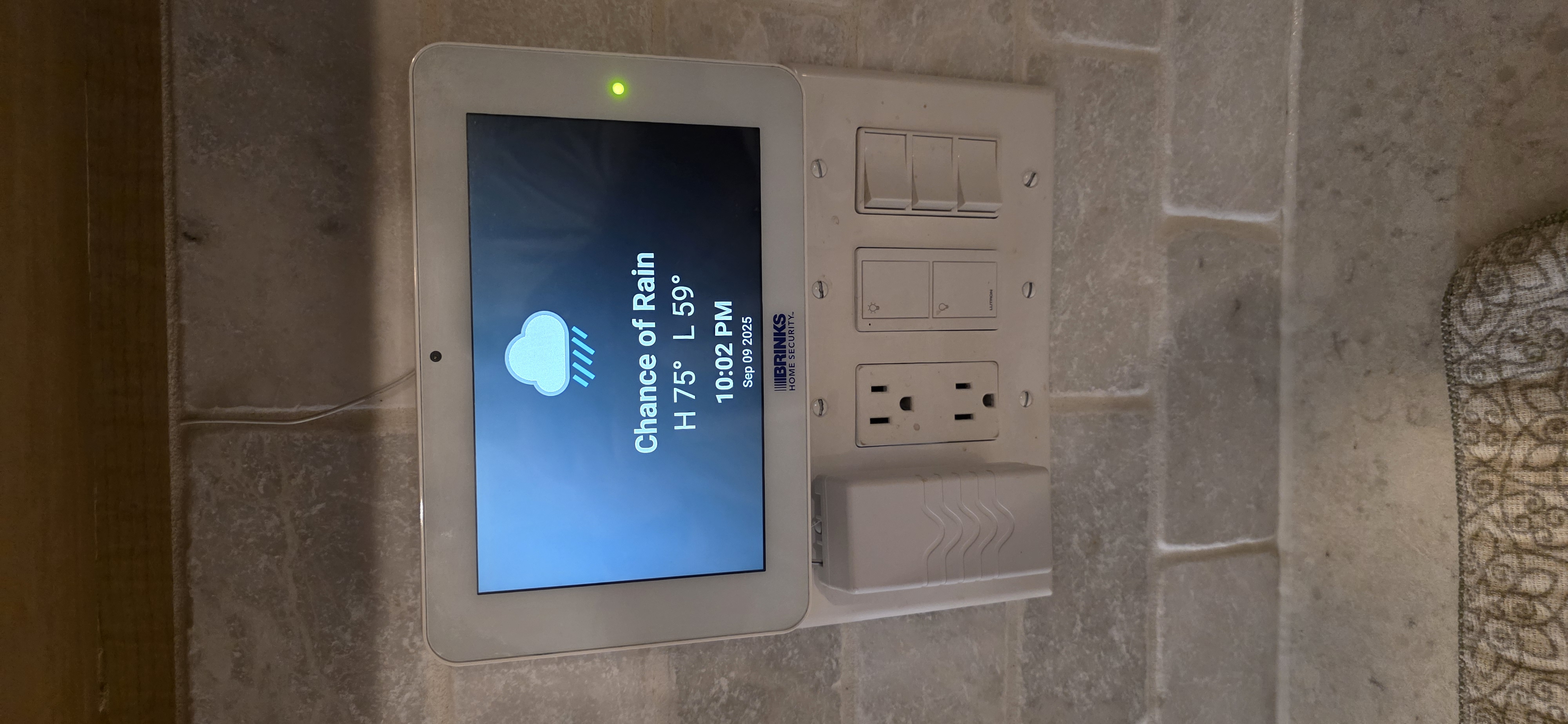 Qolsys IQ 2 Wall Mount – Clean, Secure, and Cable-Friendly