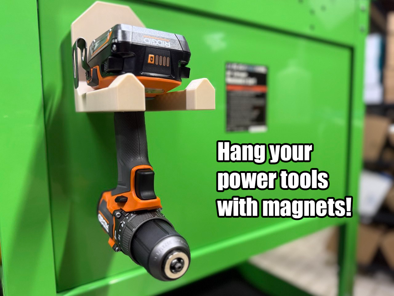 Magnetic Tool Hanger Hook 45mm Opening