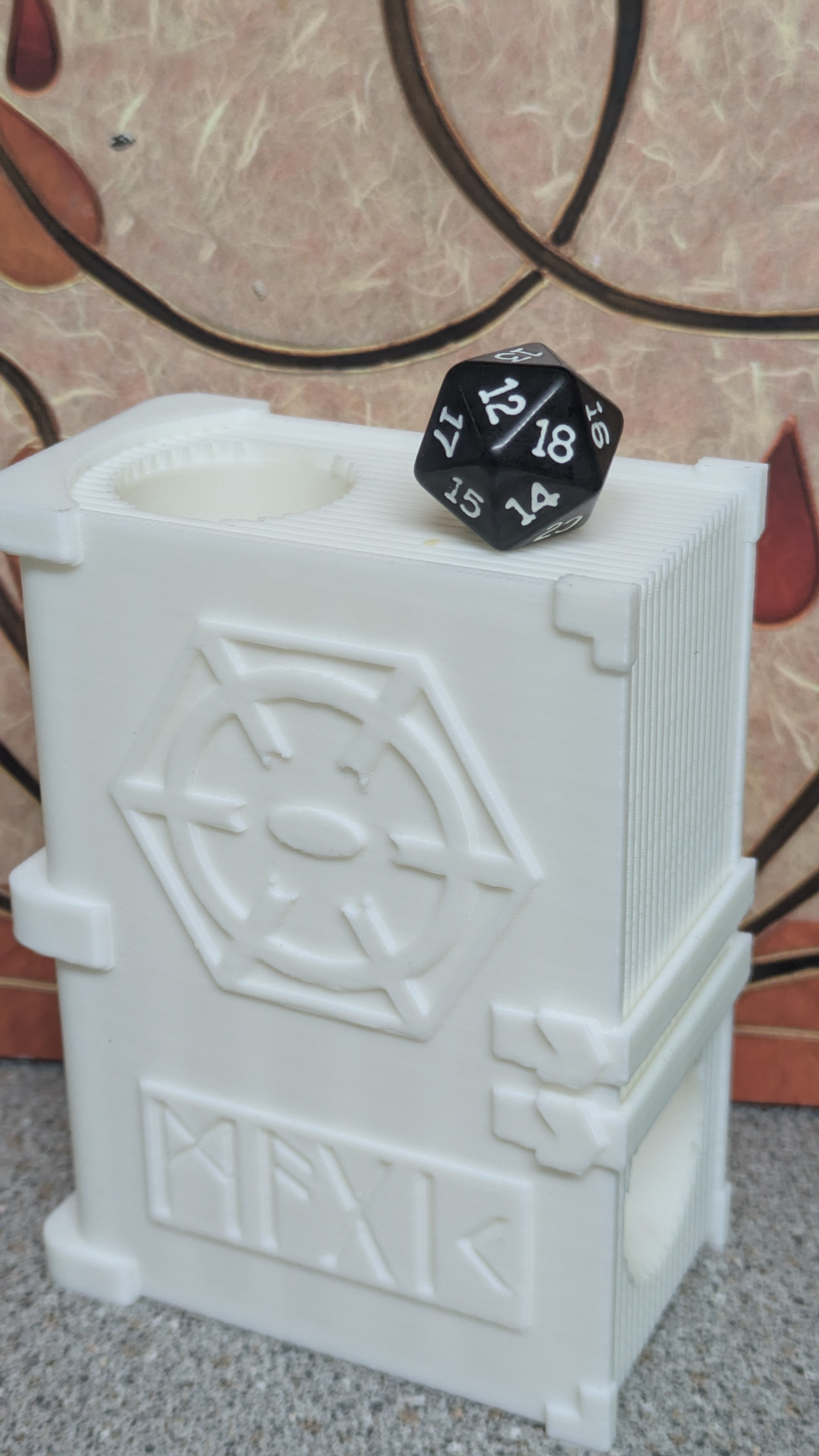 Spell tomb dice tower