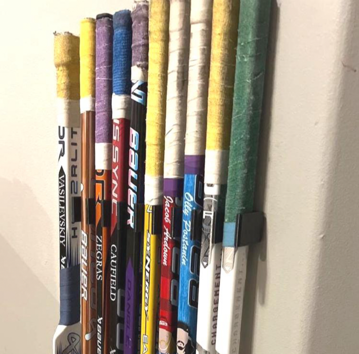 Hockey Stick holder for 6 