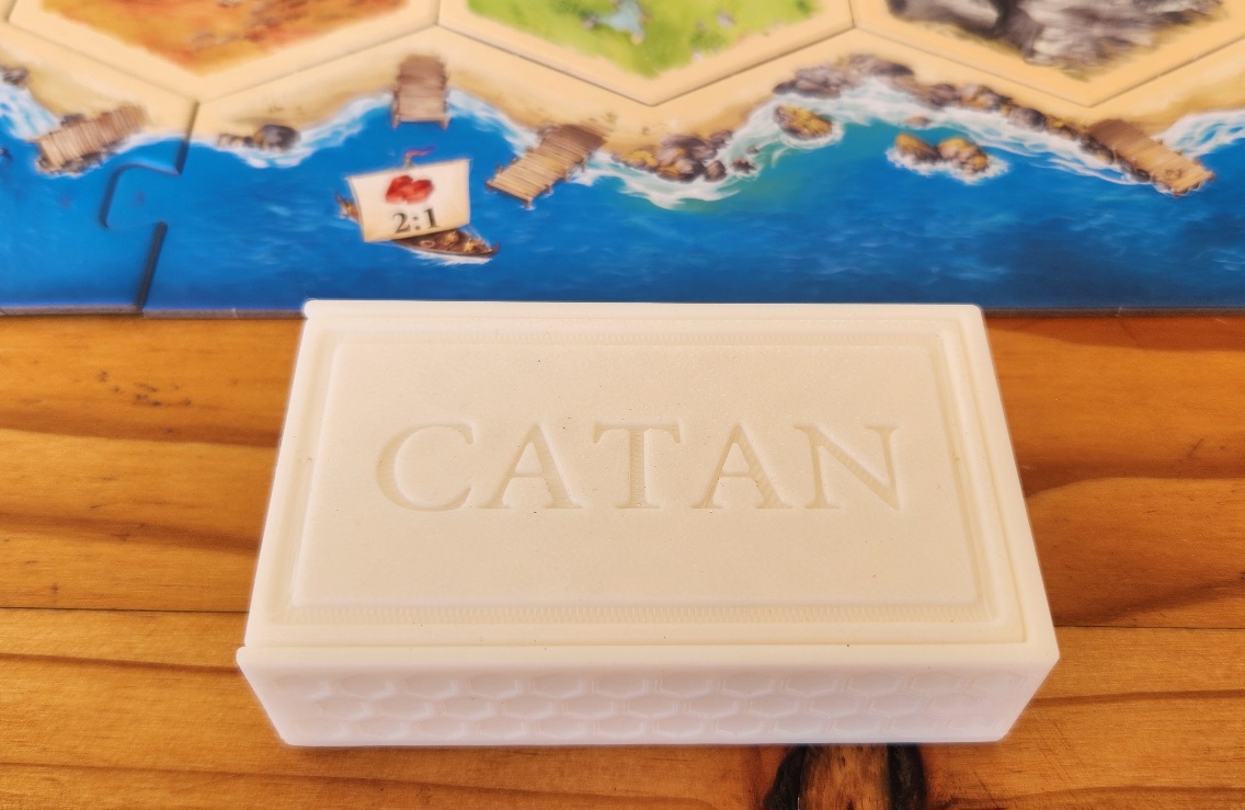 Catan pieces Box