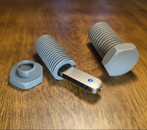 2, Large metric bolts for hidden storage