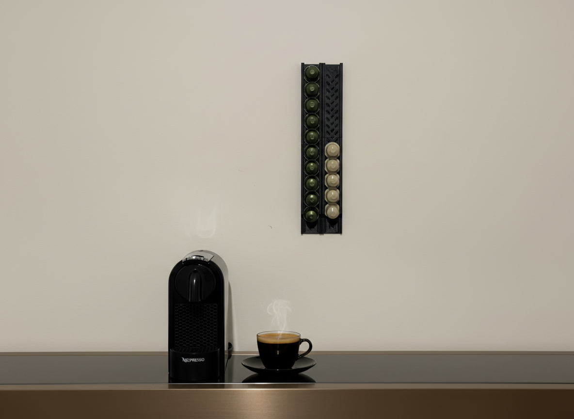 Nespresso Wall Capsule Holder - 4 slots 