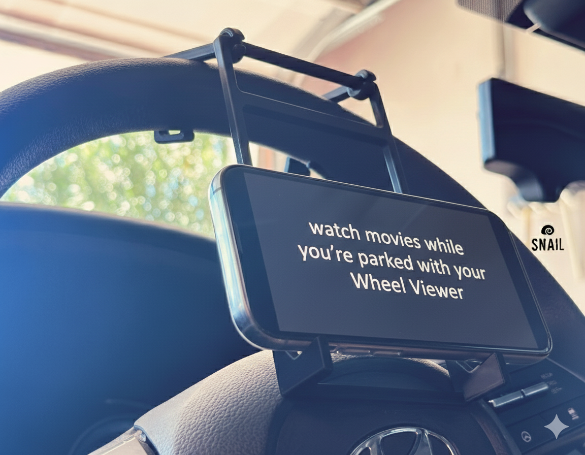 2x Wheel Viewers. Steering Wheel Phone Mounts