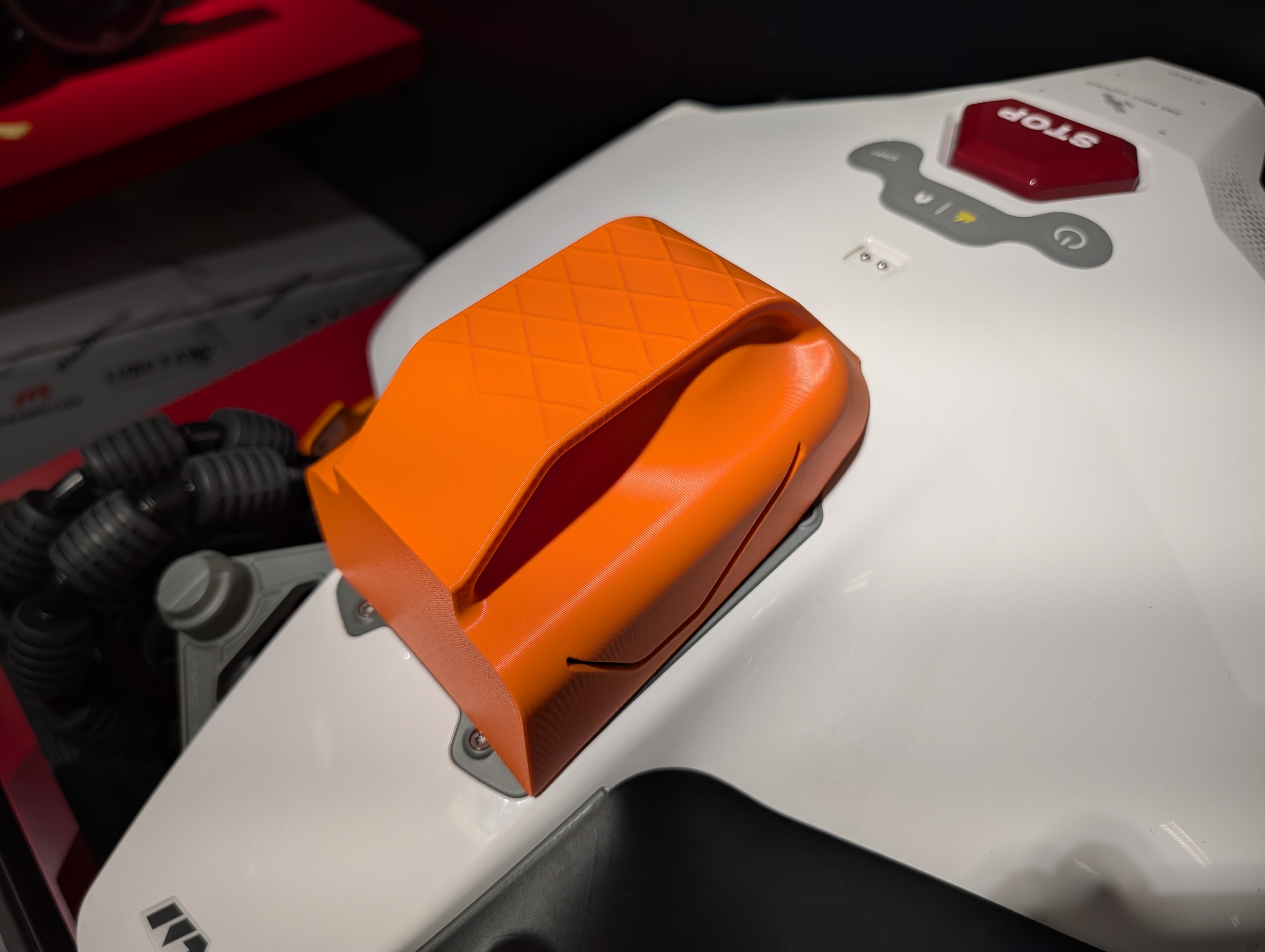Luba 3 LiDAR module cover - Black PETG