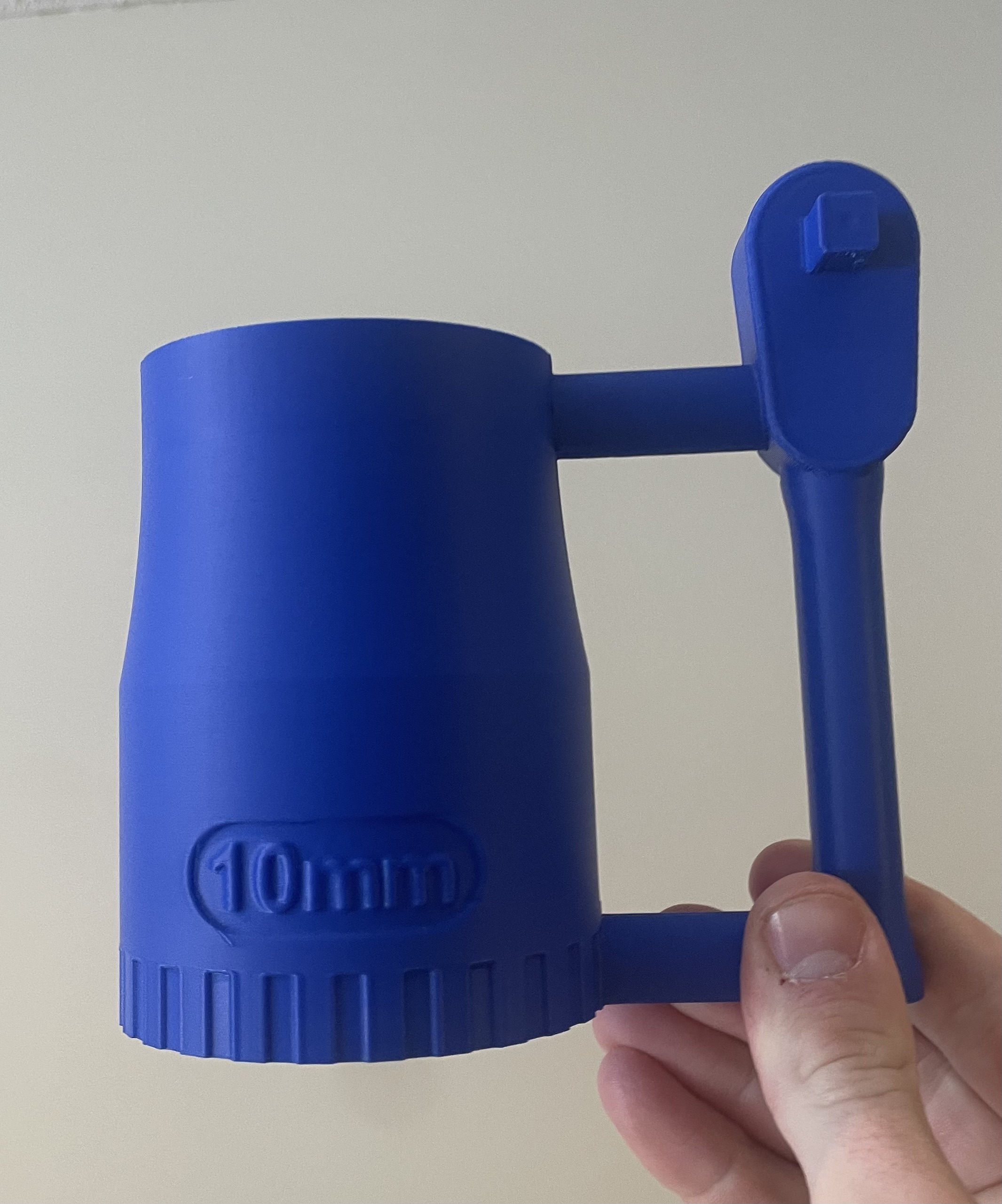 Black 10mm Socket Coozie With Handle