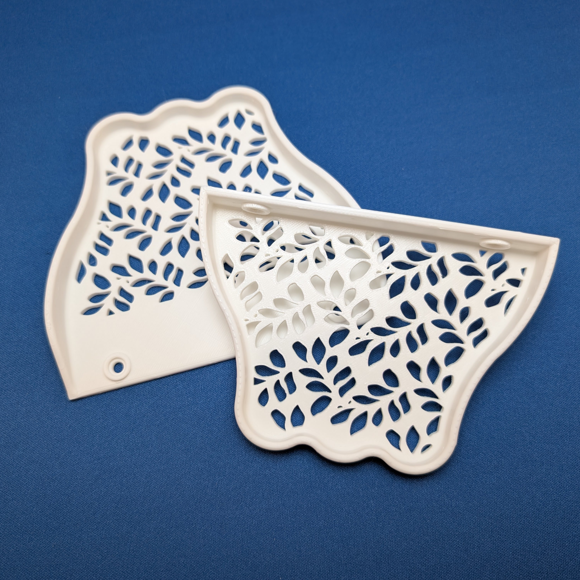 Surface-mount style screen door handles