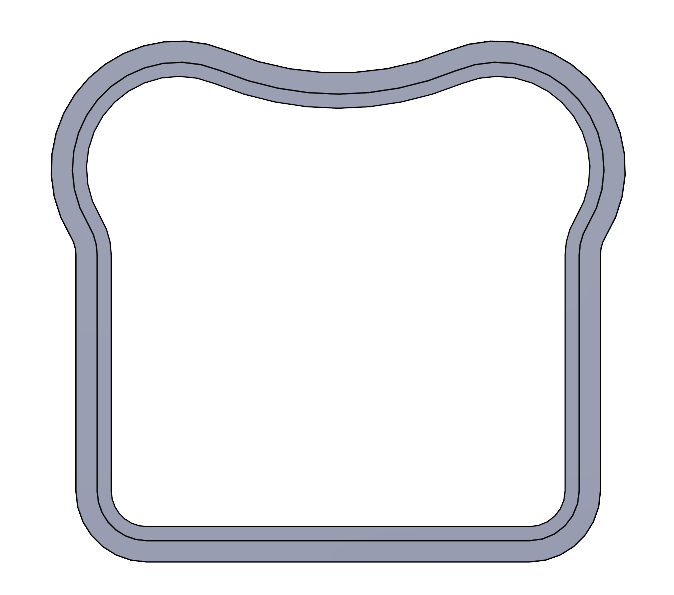 Toast Cookie Cutter
