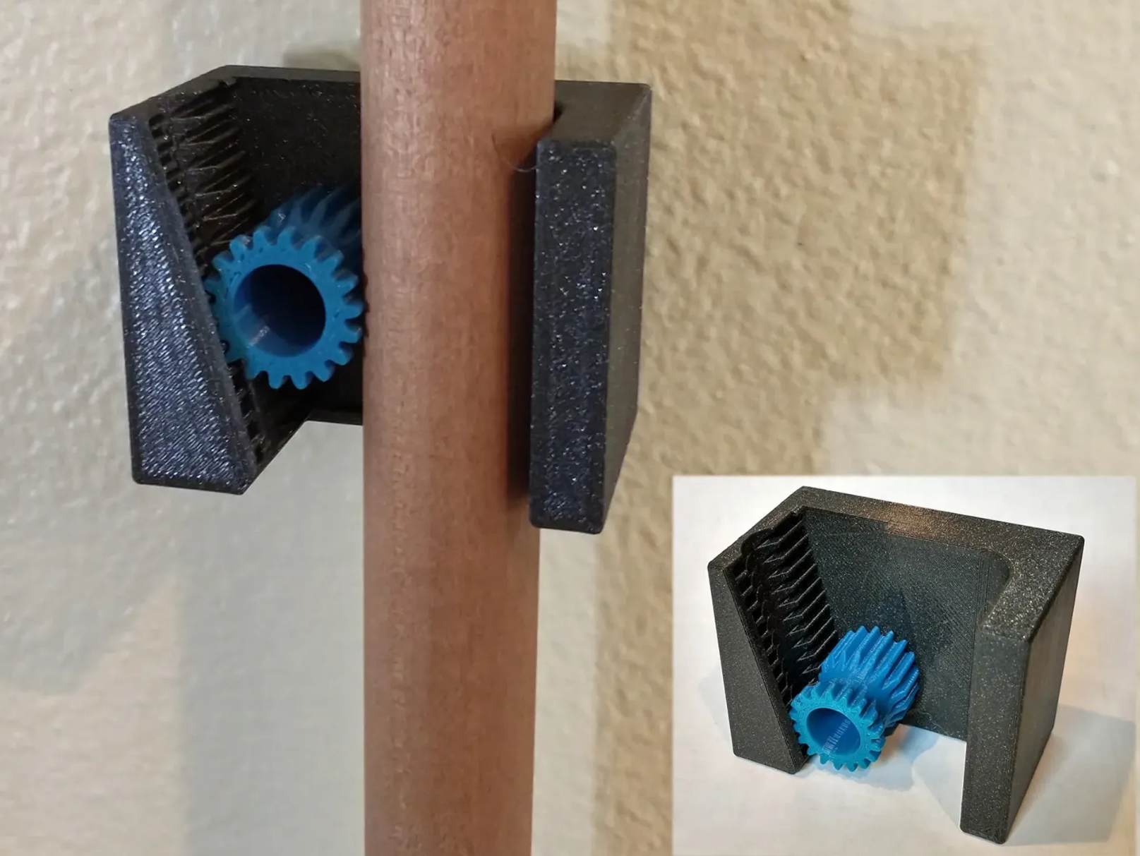 Gravity Broom Holder