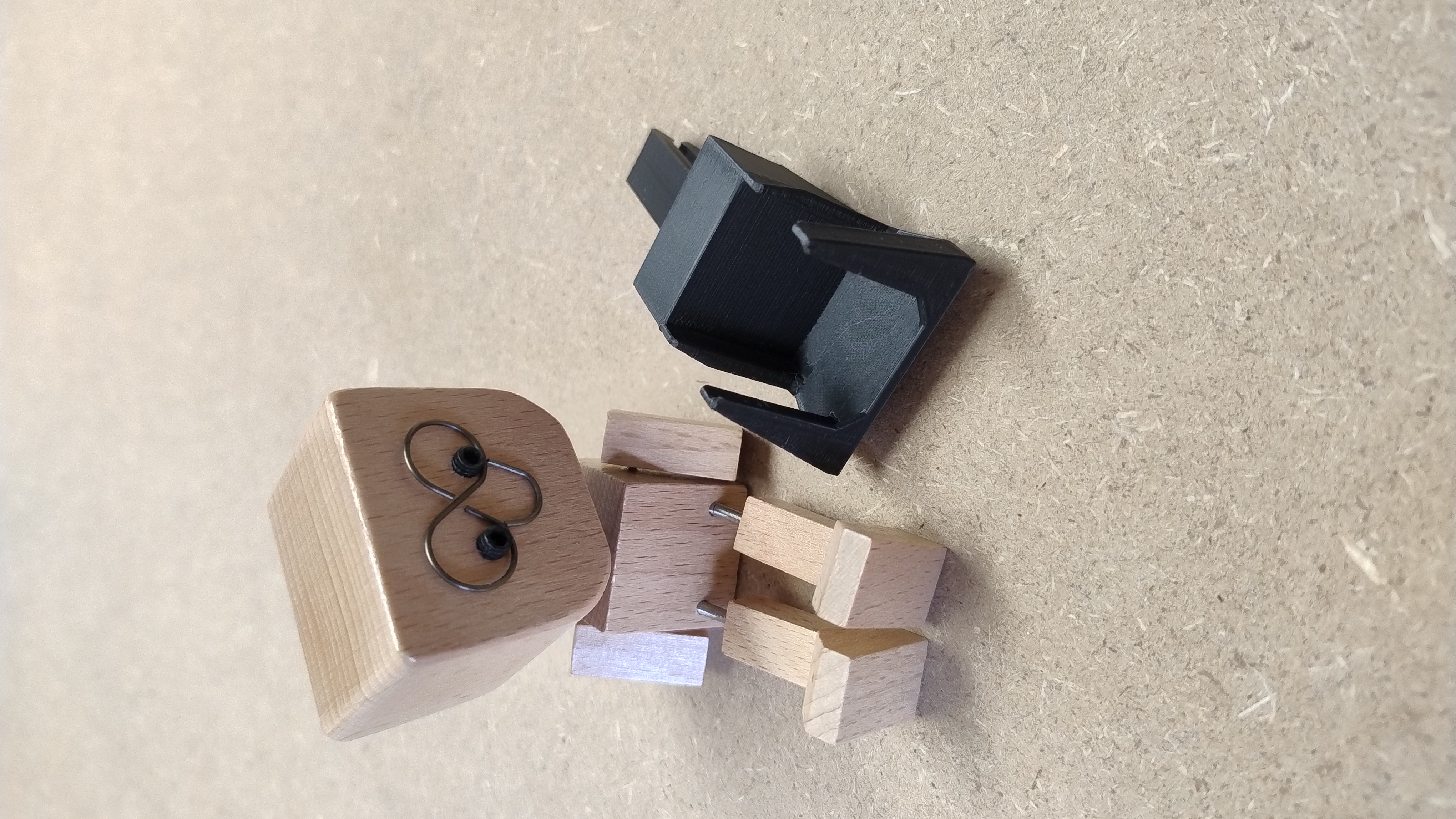 Save My Wooden Butt! Shaking Man Holder