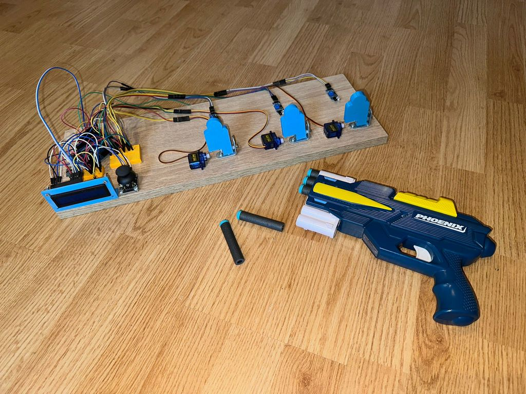  Target for Automatic Nerf Target Game