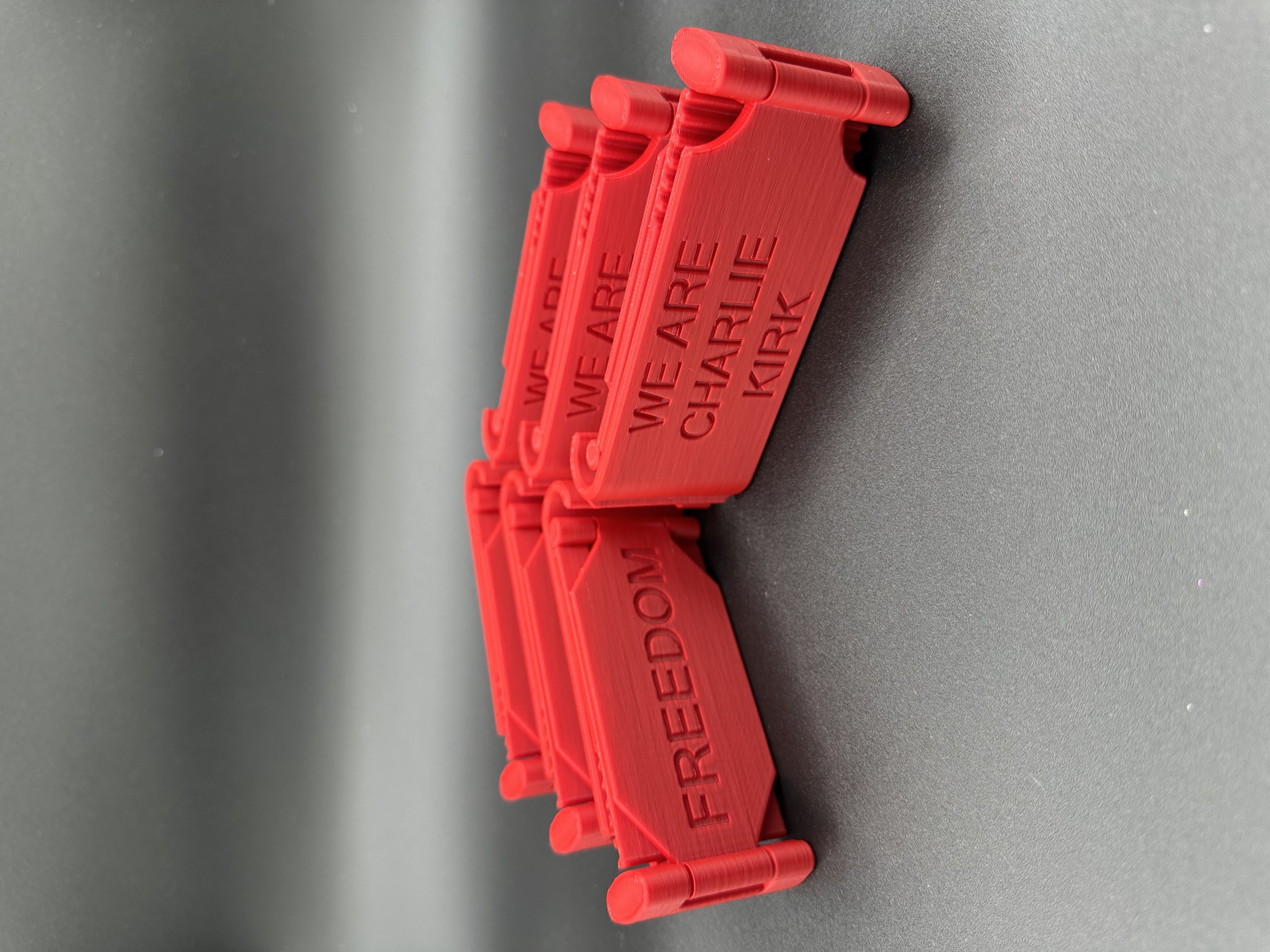 We Are Charlie Kirk Phone Holder (6 pack)