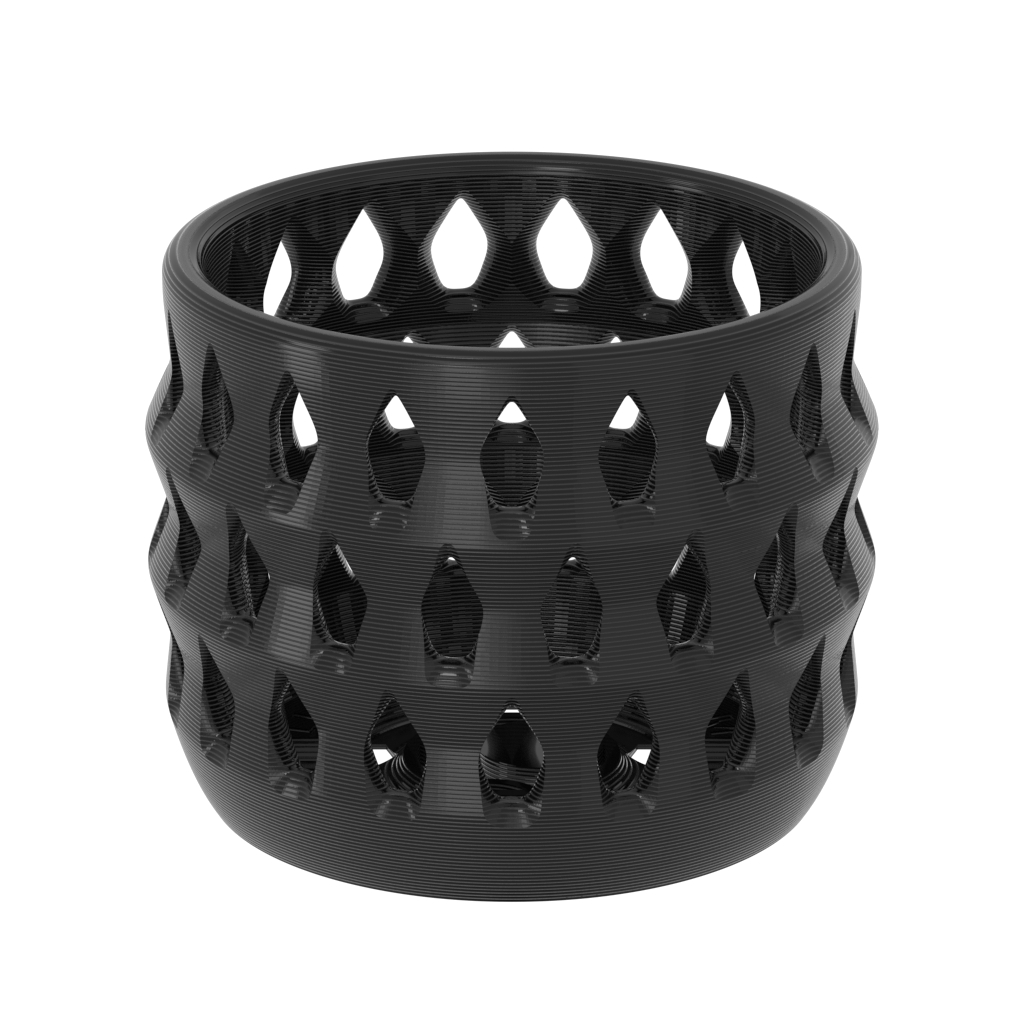 Mia Orchid Flower Vase - PETG Black