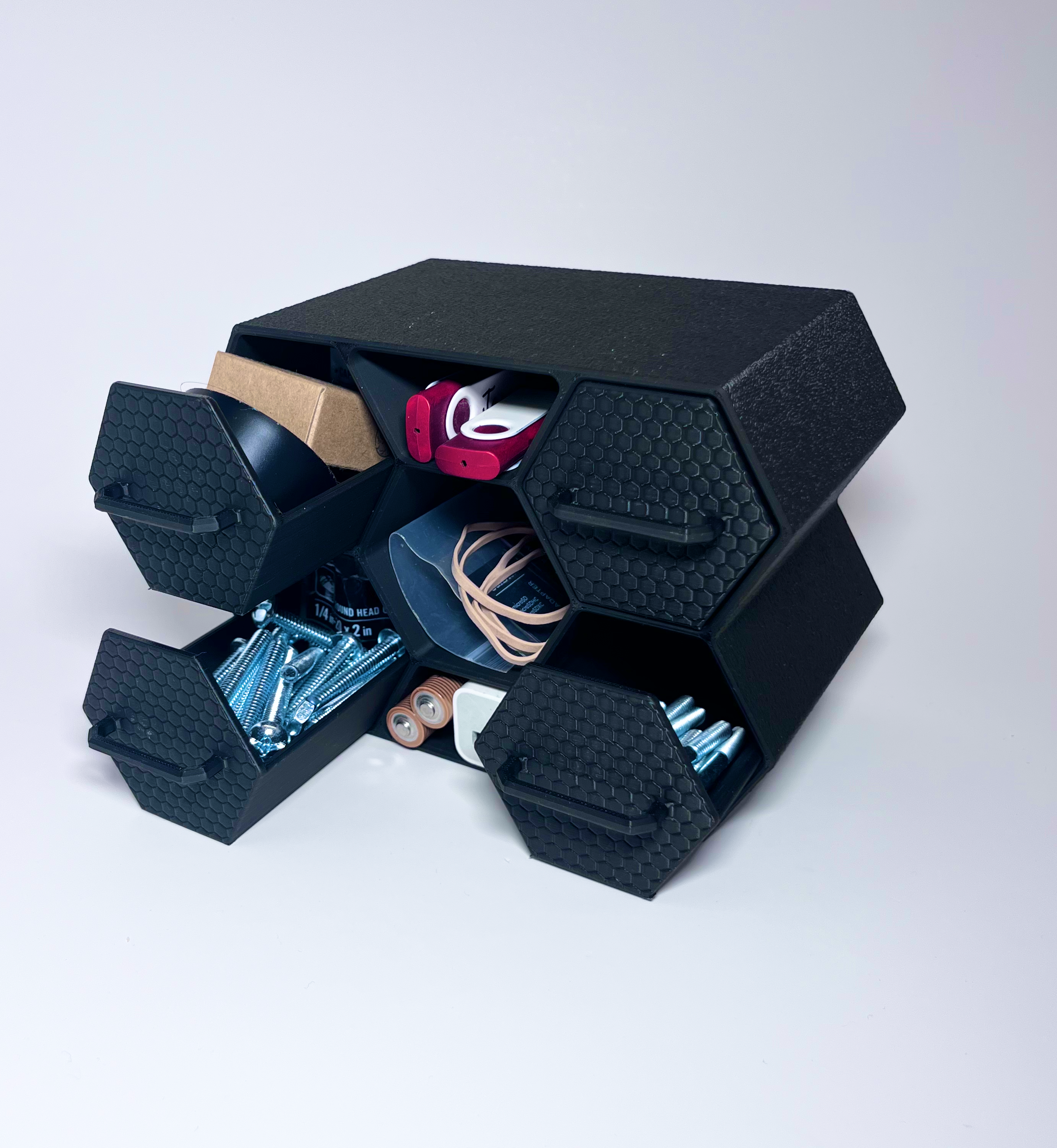 Hexagon Desk Drawer set 