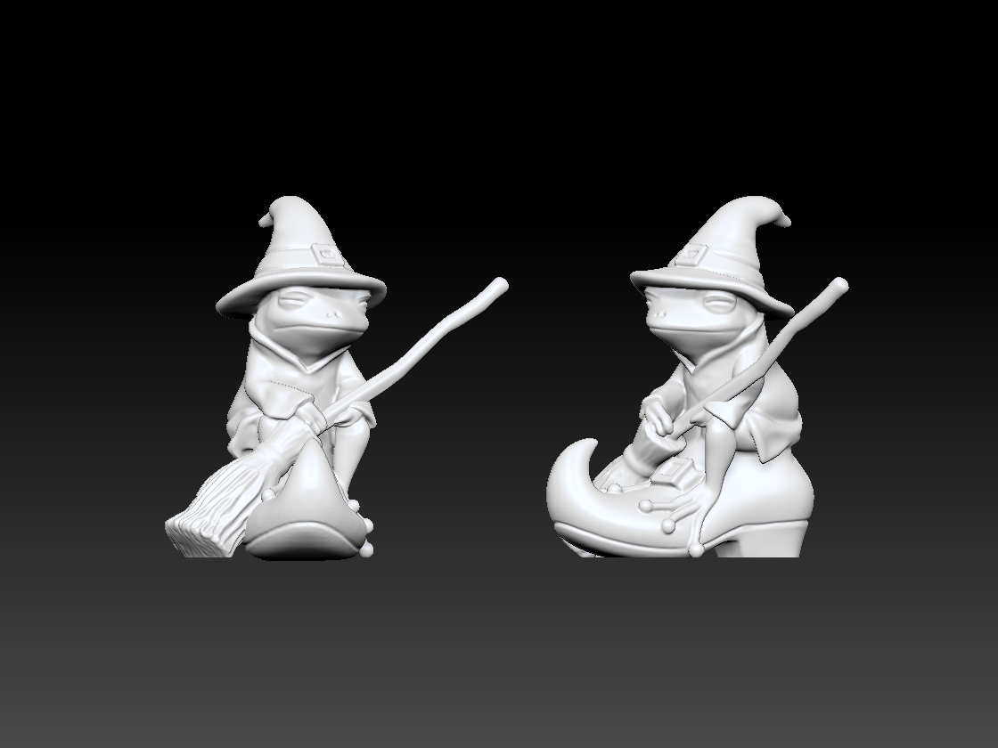 Lil Witchling Frog