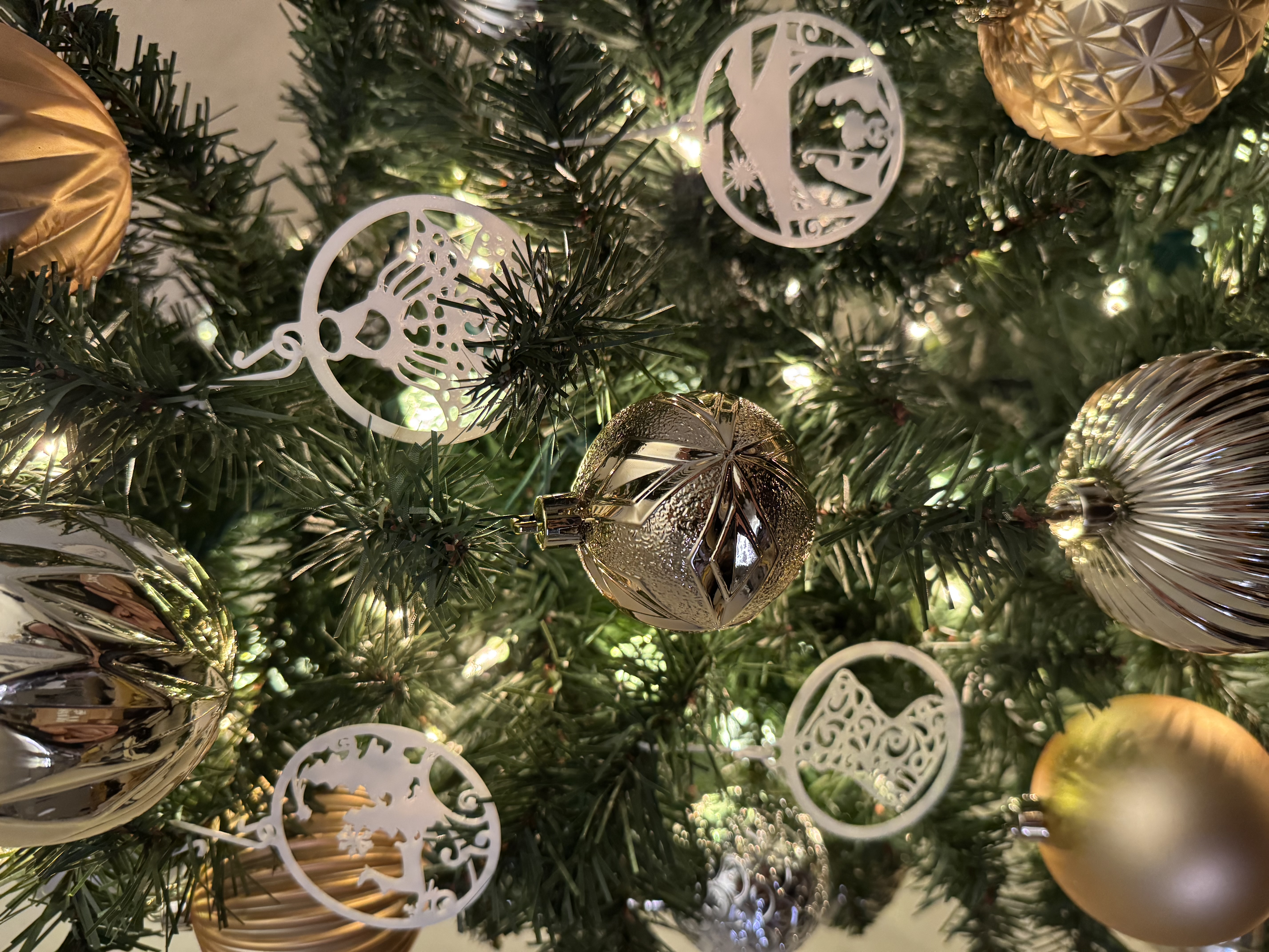 Christmas Ornaments Flat Pack 10