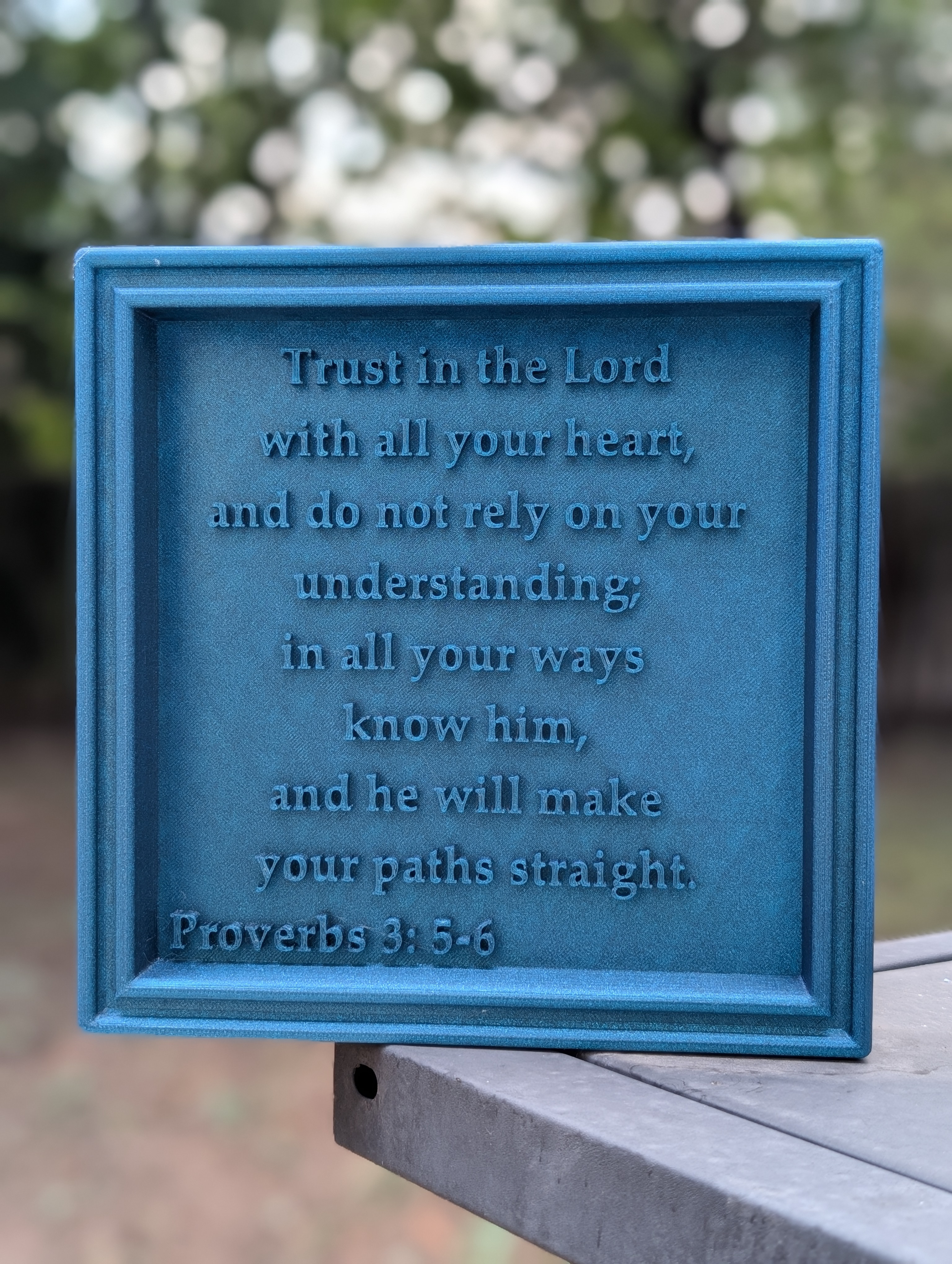 Proverbs 3: 5-6 Bible verse 