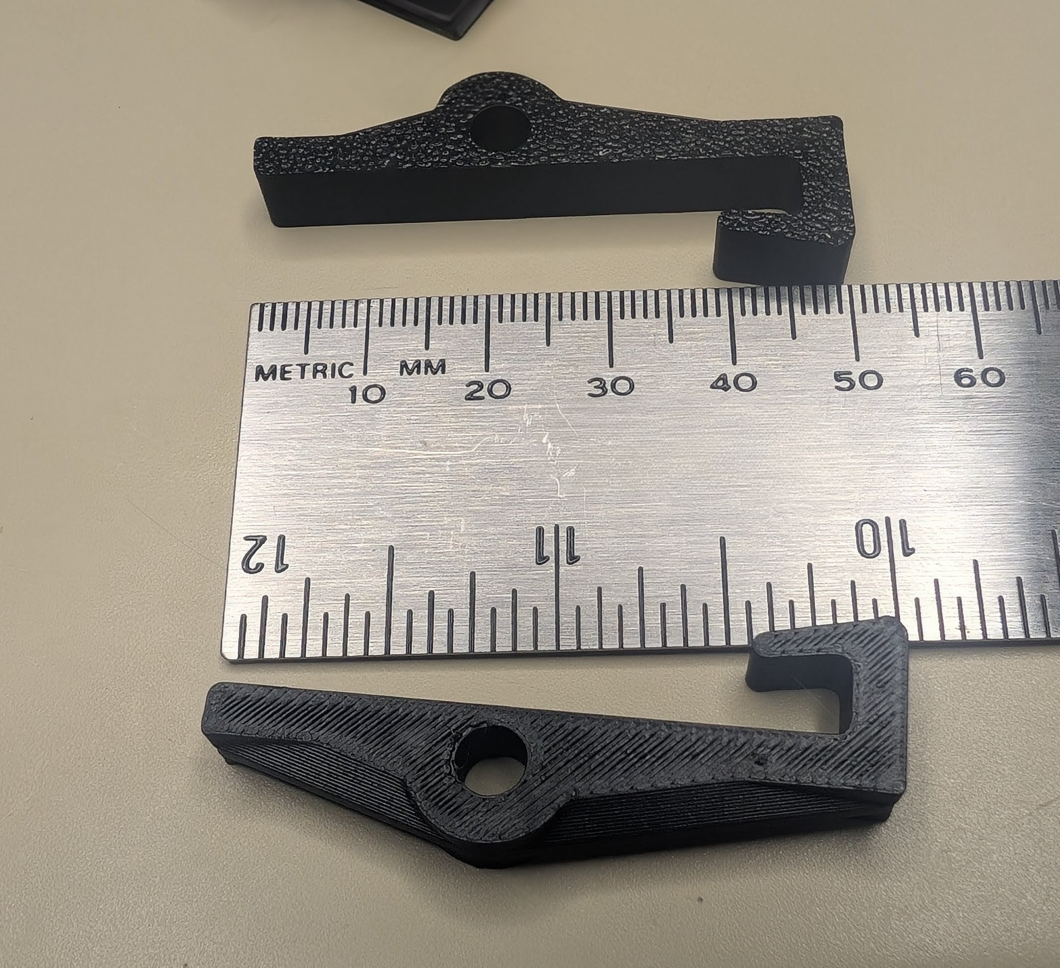 5-Pack of shelf supports for 1/4in glass shelves