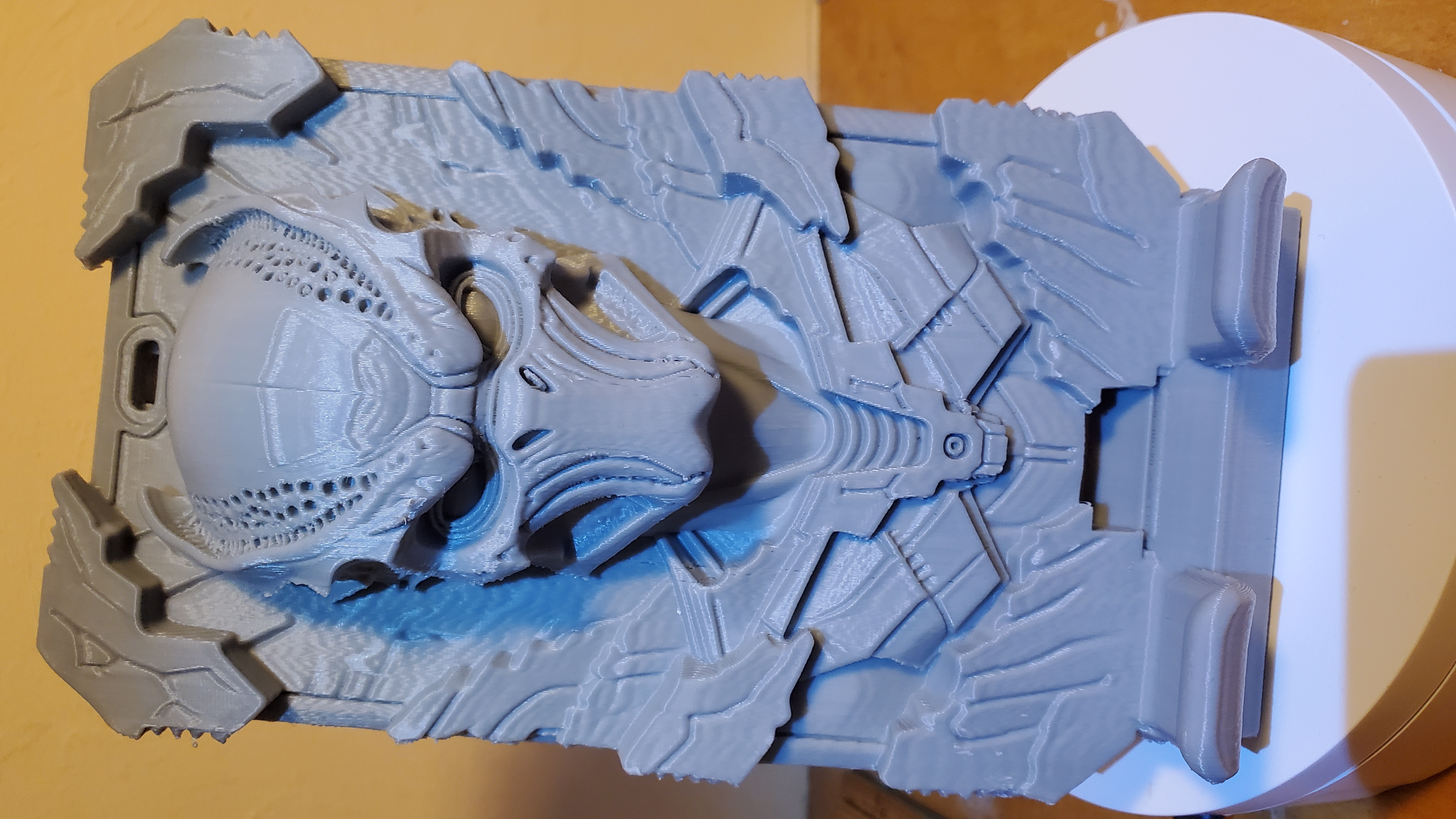 Limited Edition Predator Badlands Fan Art 3D‑Printed Phone Holder (unpainted)