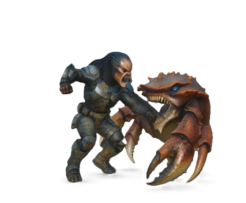Predator_Badlands vs Monster Crab
