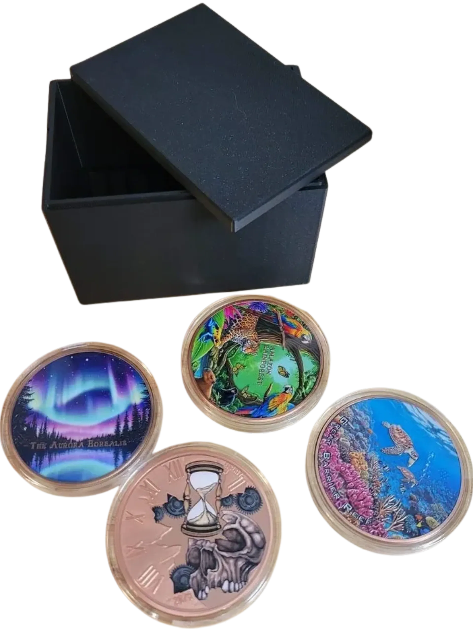 5oz Capsulized Coin Storage Box - 10 Count