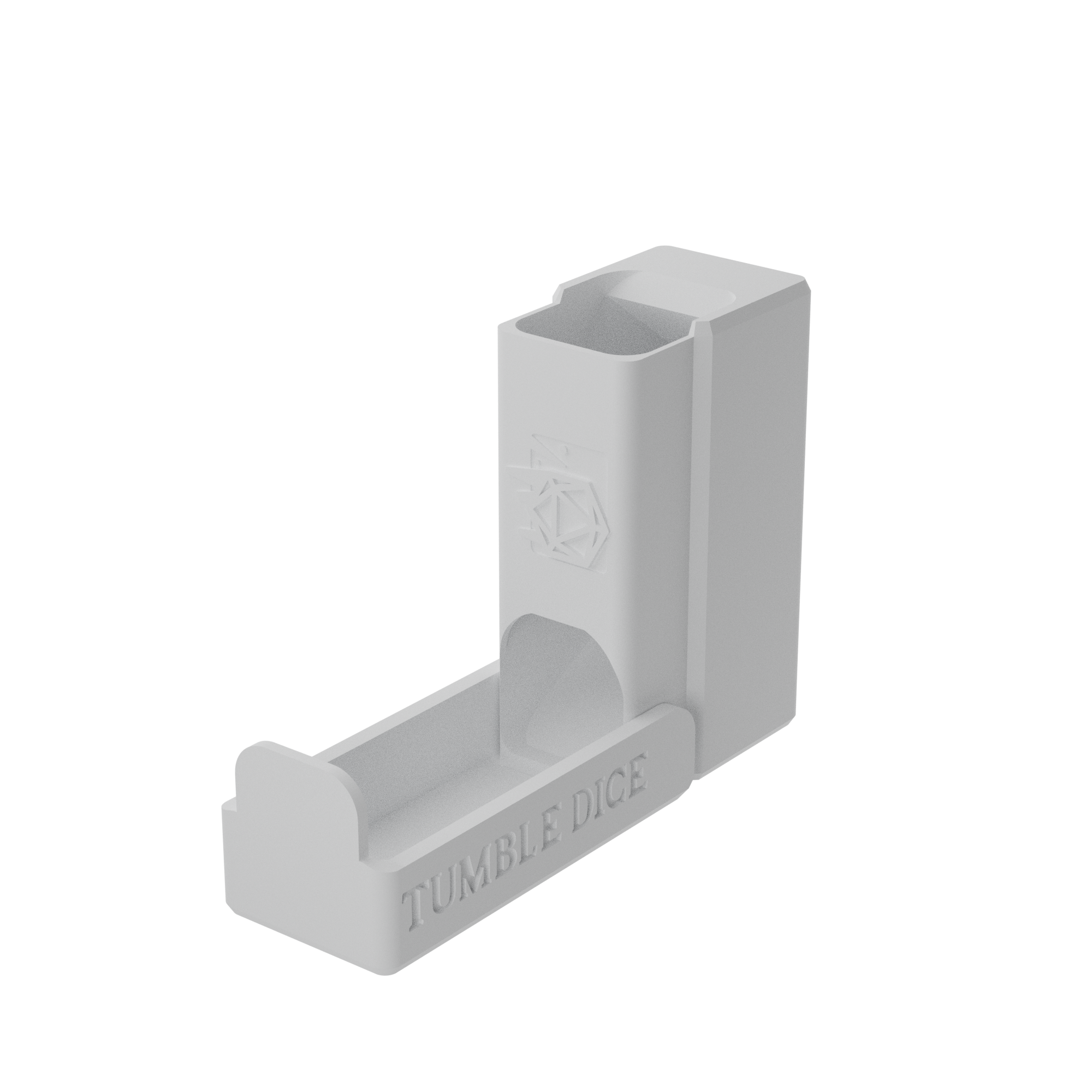 TumbleDice Tower 2 White (PLA)
