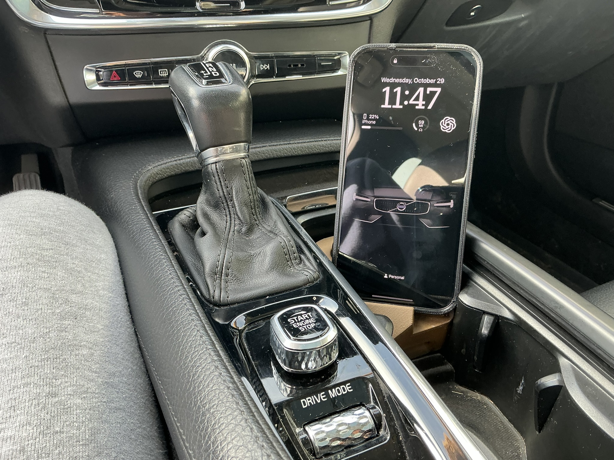 Volvo Cup Holder Insert