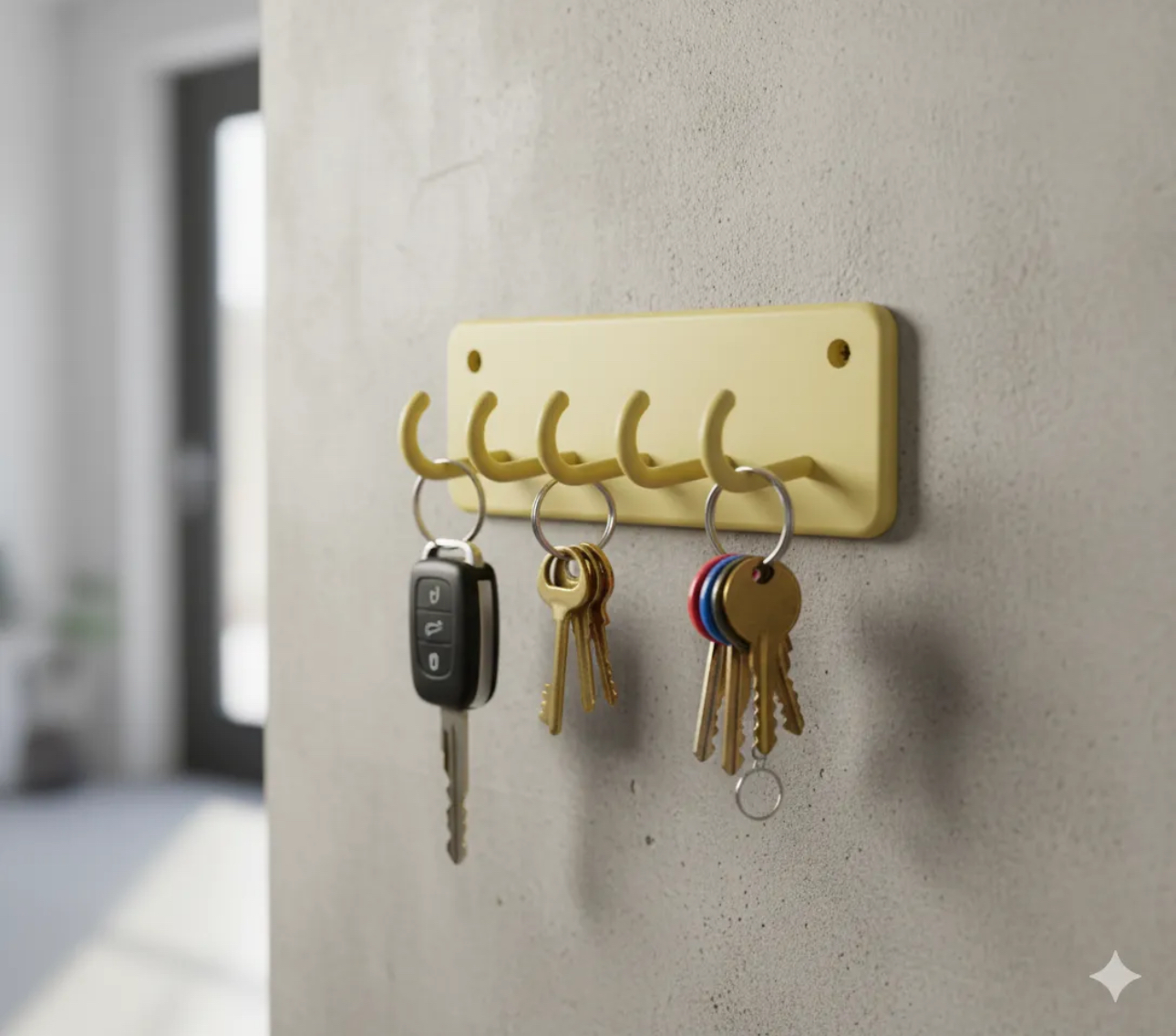 Minimal Wall 5 Key Holder