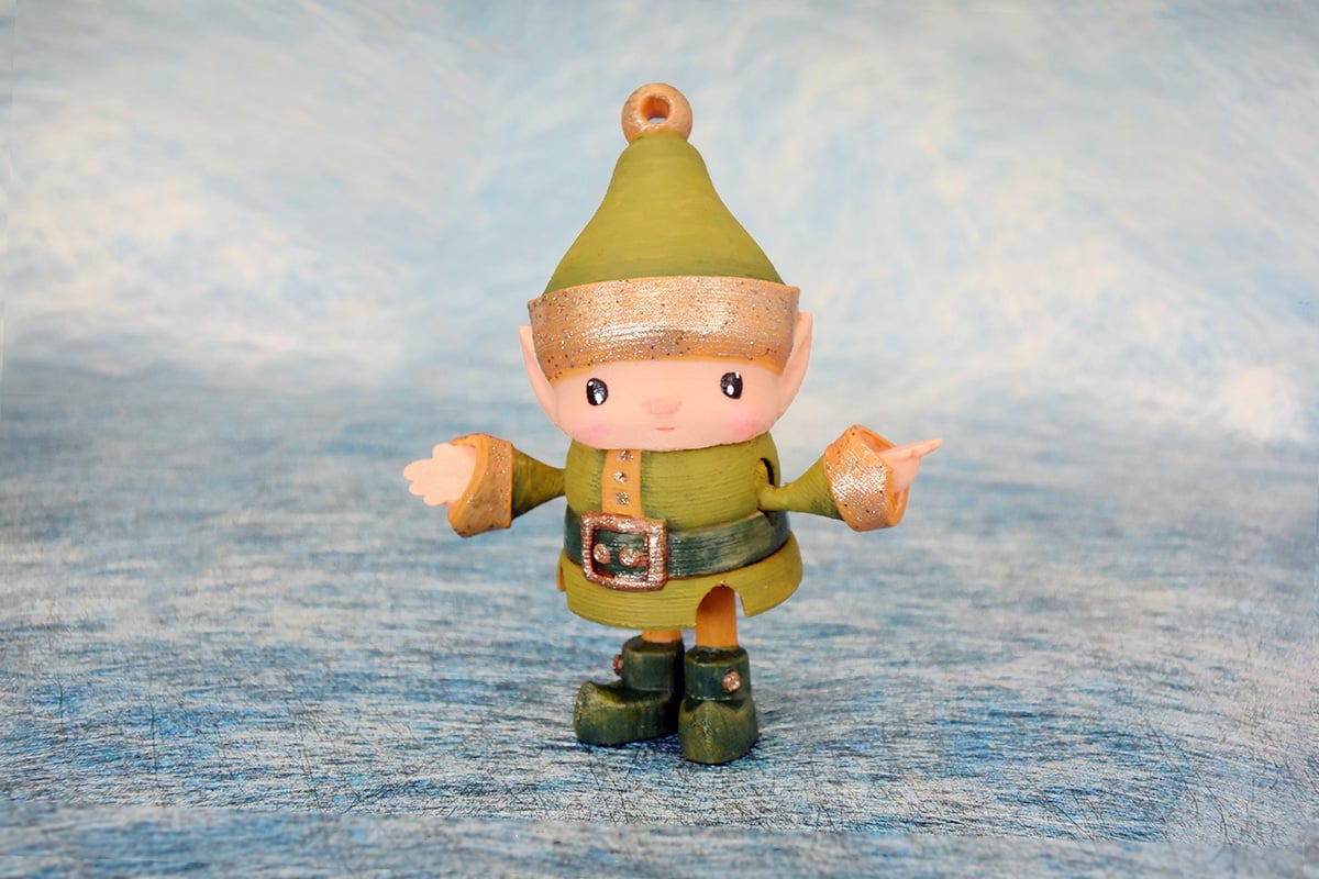 Santa's little elf