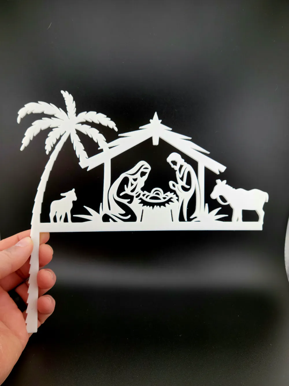Nativity Scene for Doorframe (Left side)