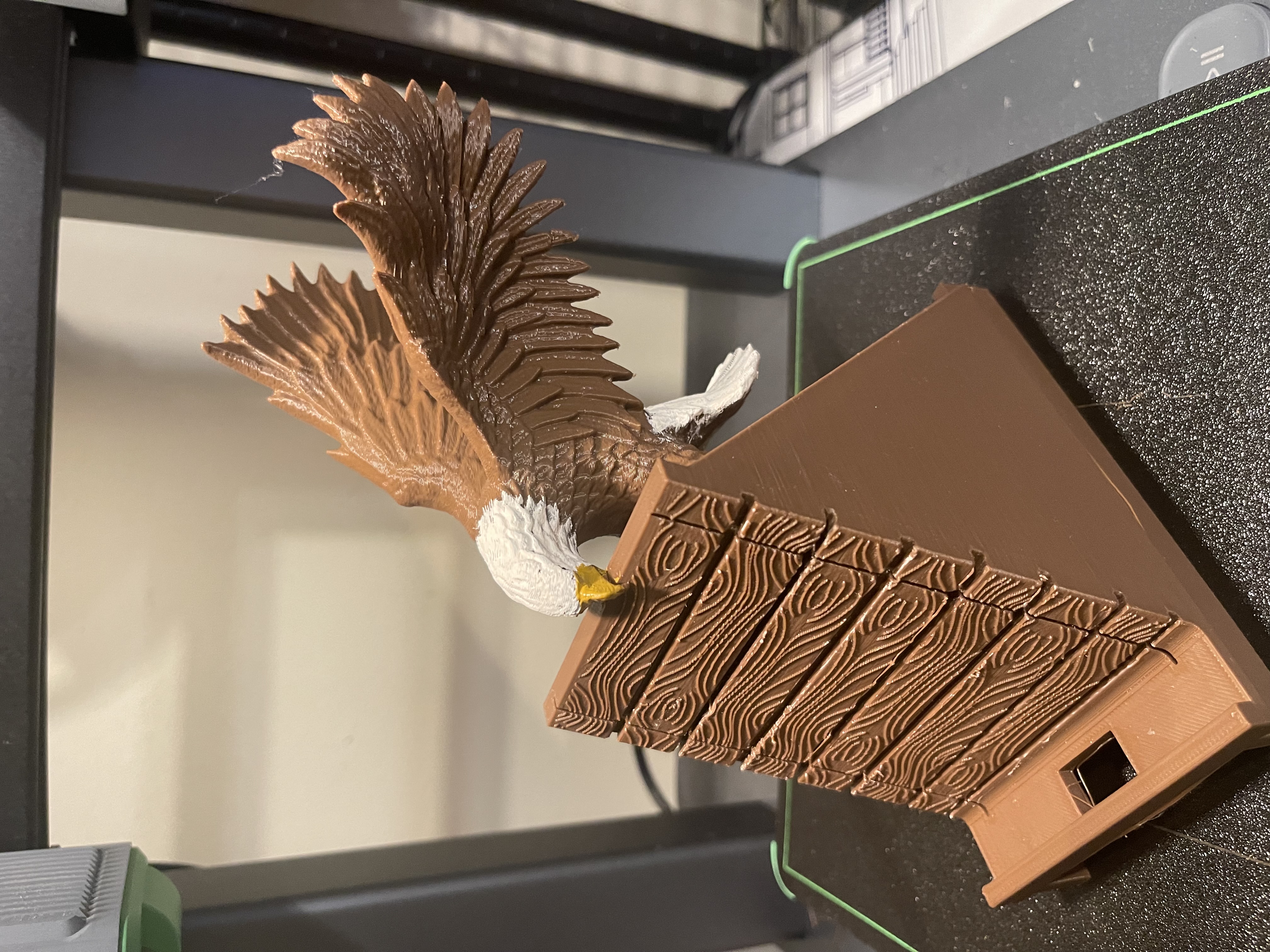American Bald Eagle cell phone holder