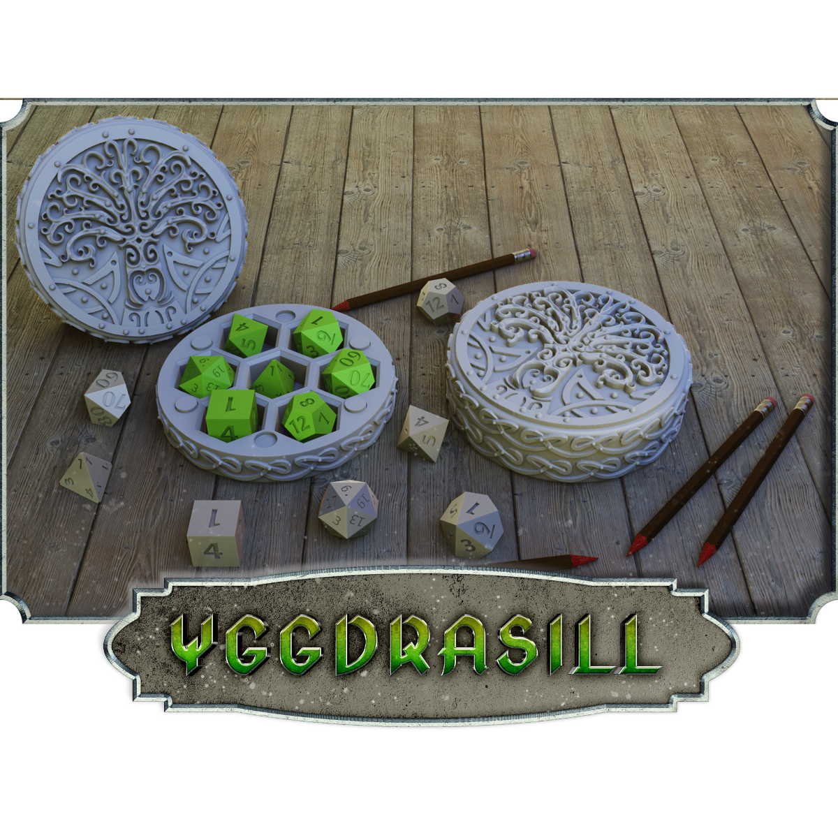 Yggdrasill Dice Vault
