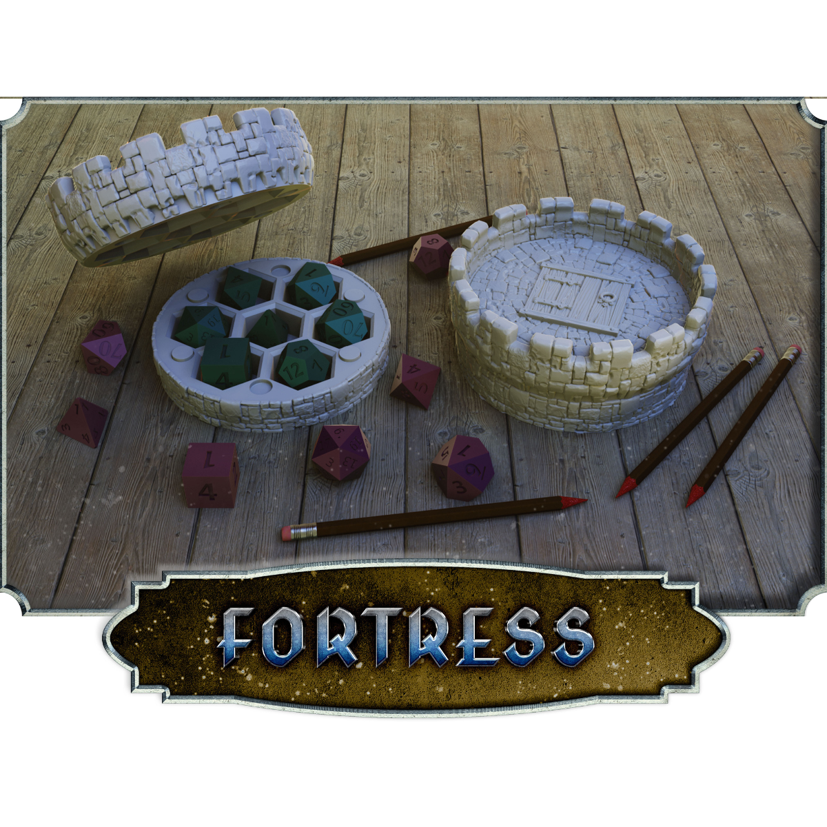 Fortress Dice Vault