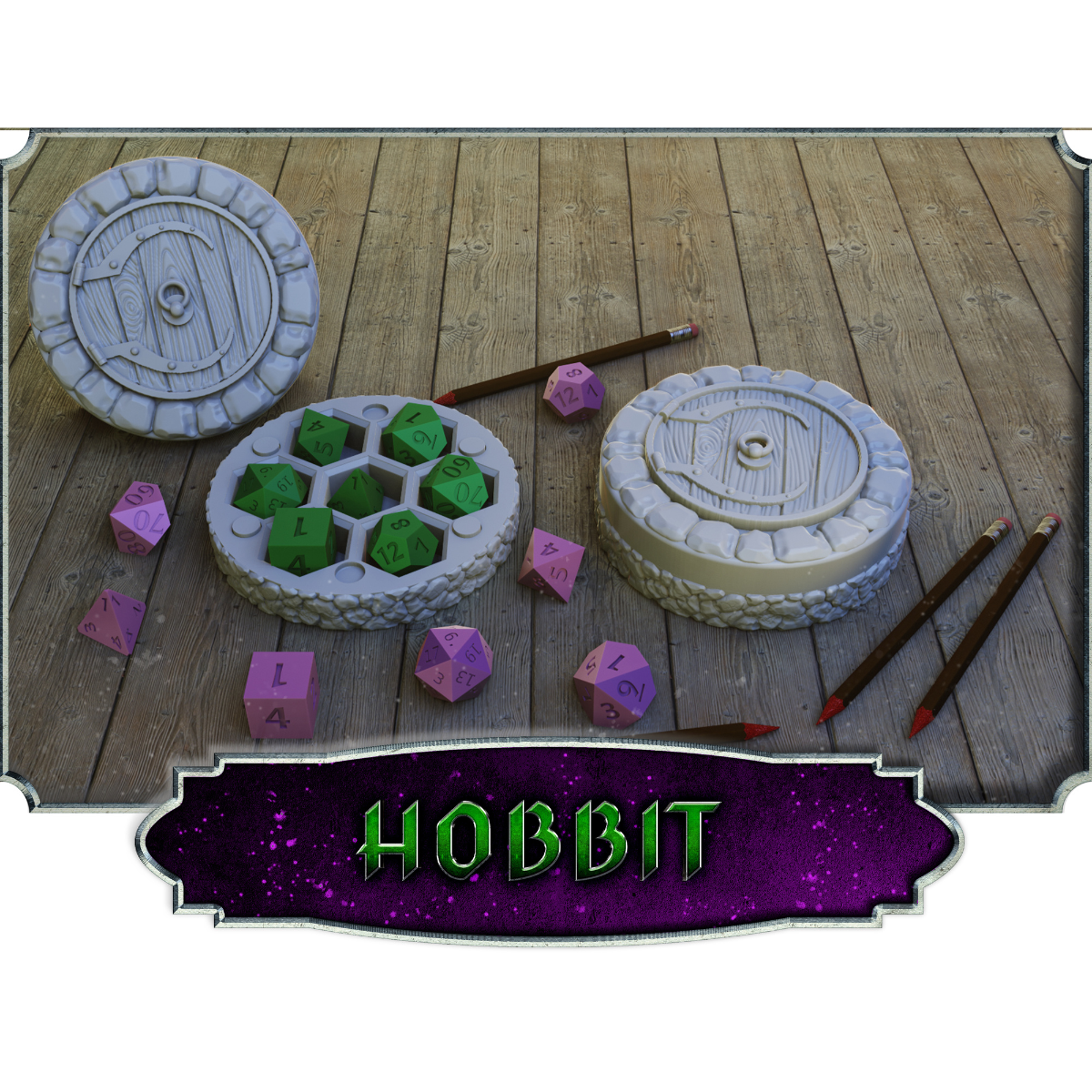 Hobbit Dice Vault