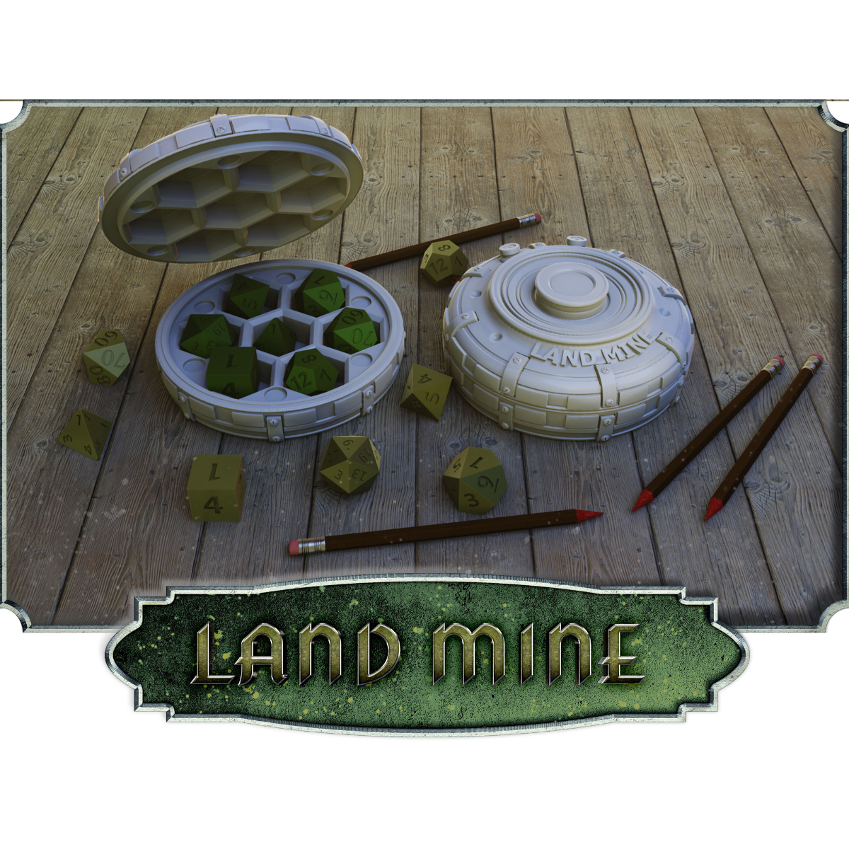 Landmine Dice Vault