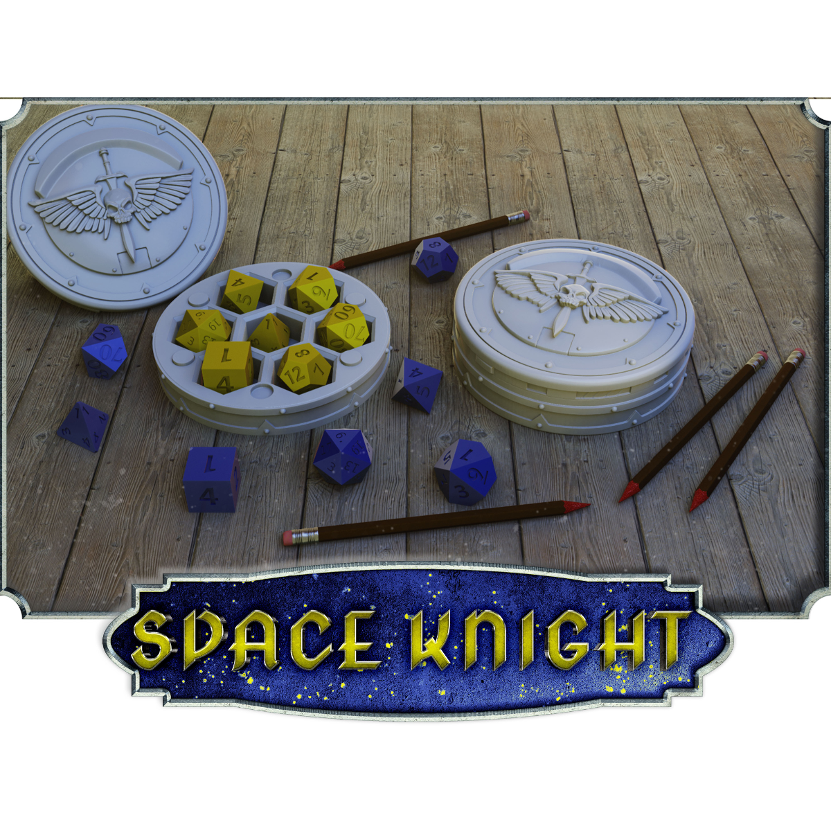 Space Knight Dice Vault