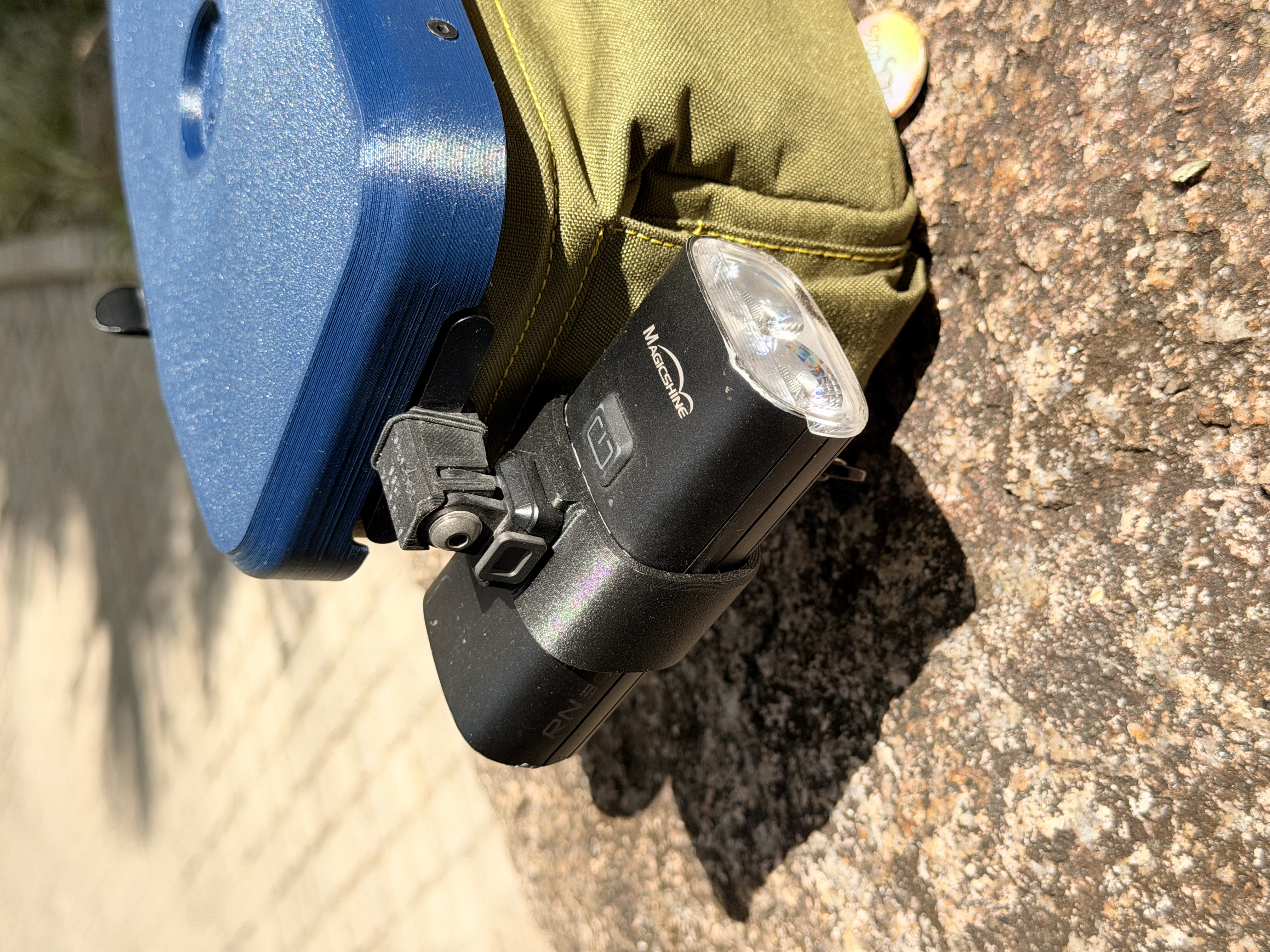 Rigid GoPro Adapter for Route Werks Handlebar Bag