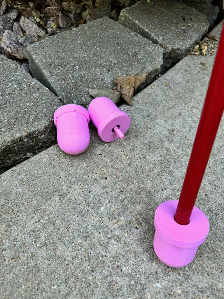 Adjustable Performance Cane Tip for the Visually Impaired 