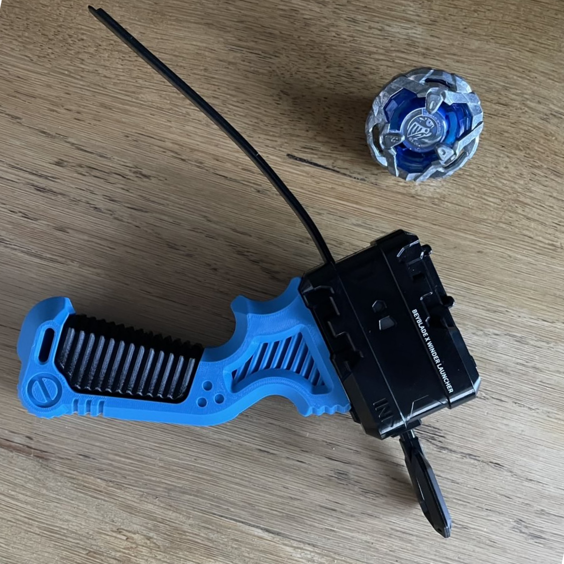B-X Winder Launcher Bakuten Style Grip [Right handed]