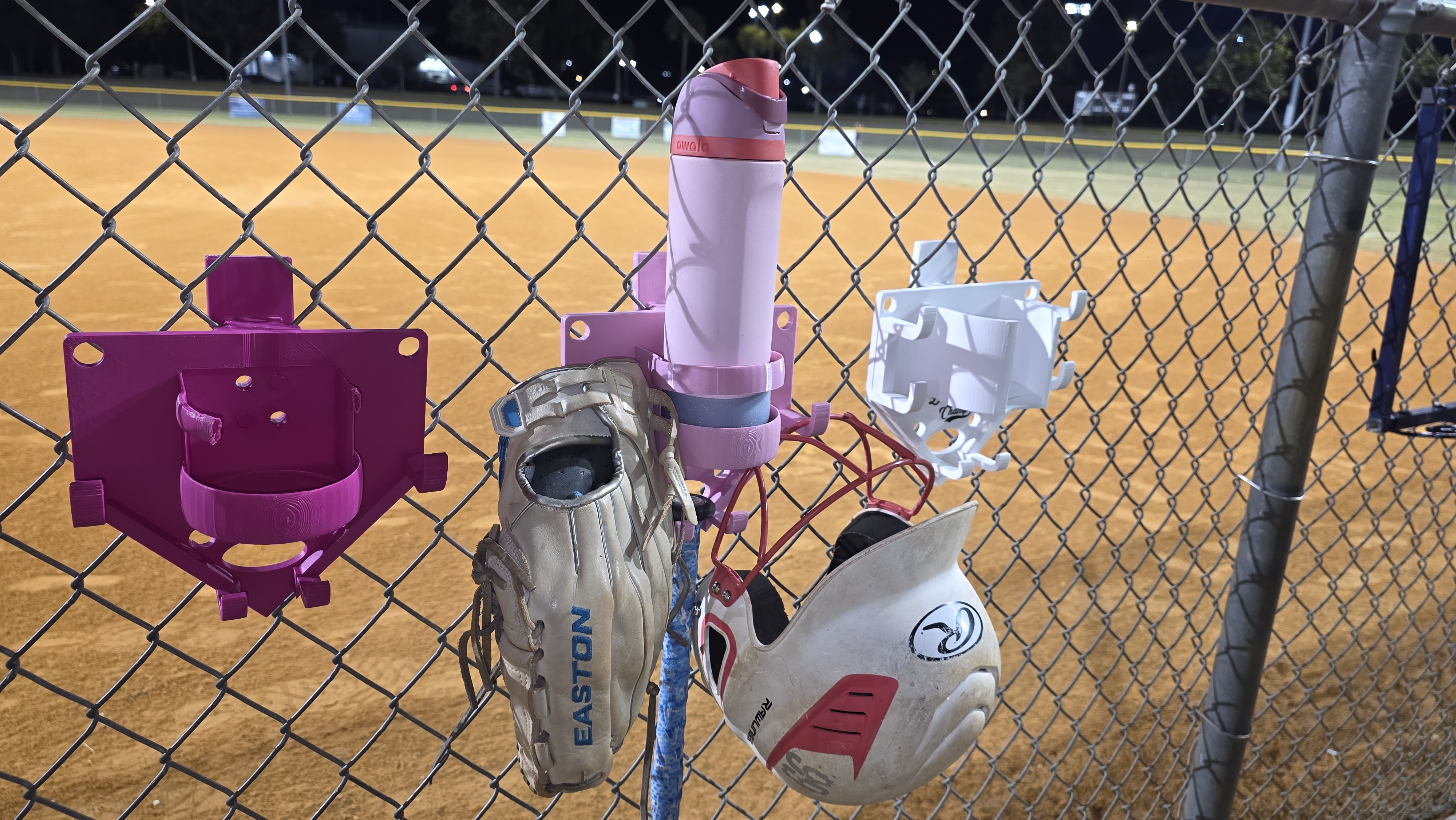 Dugout Champ Baseball/Softball Dugout Organizer - White PETG