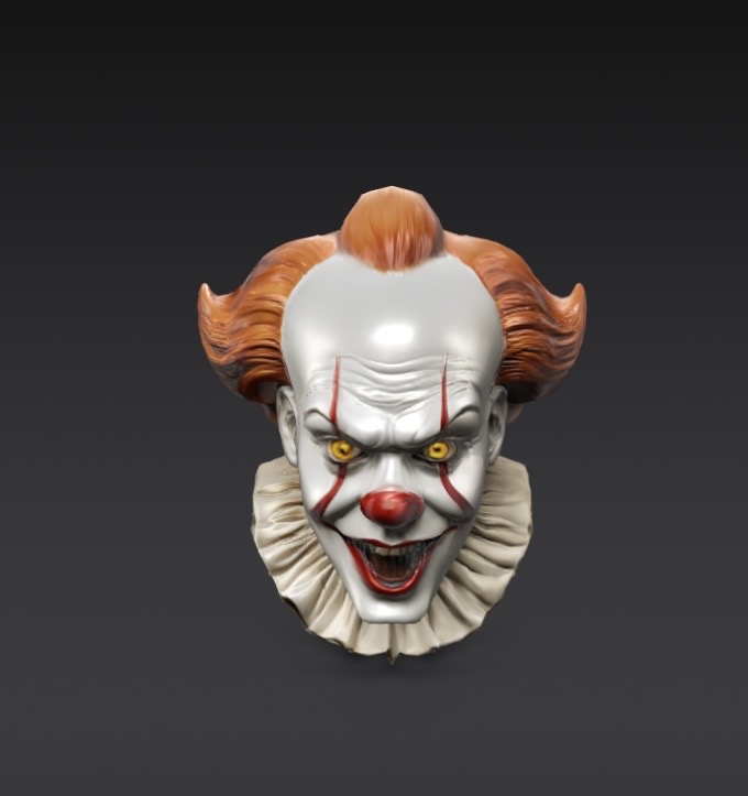 Pennywise Head From IT! Movie